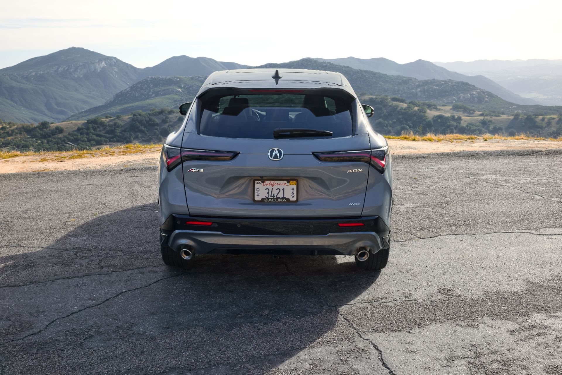 acura adx a spec rear grey