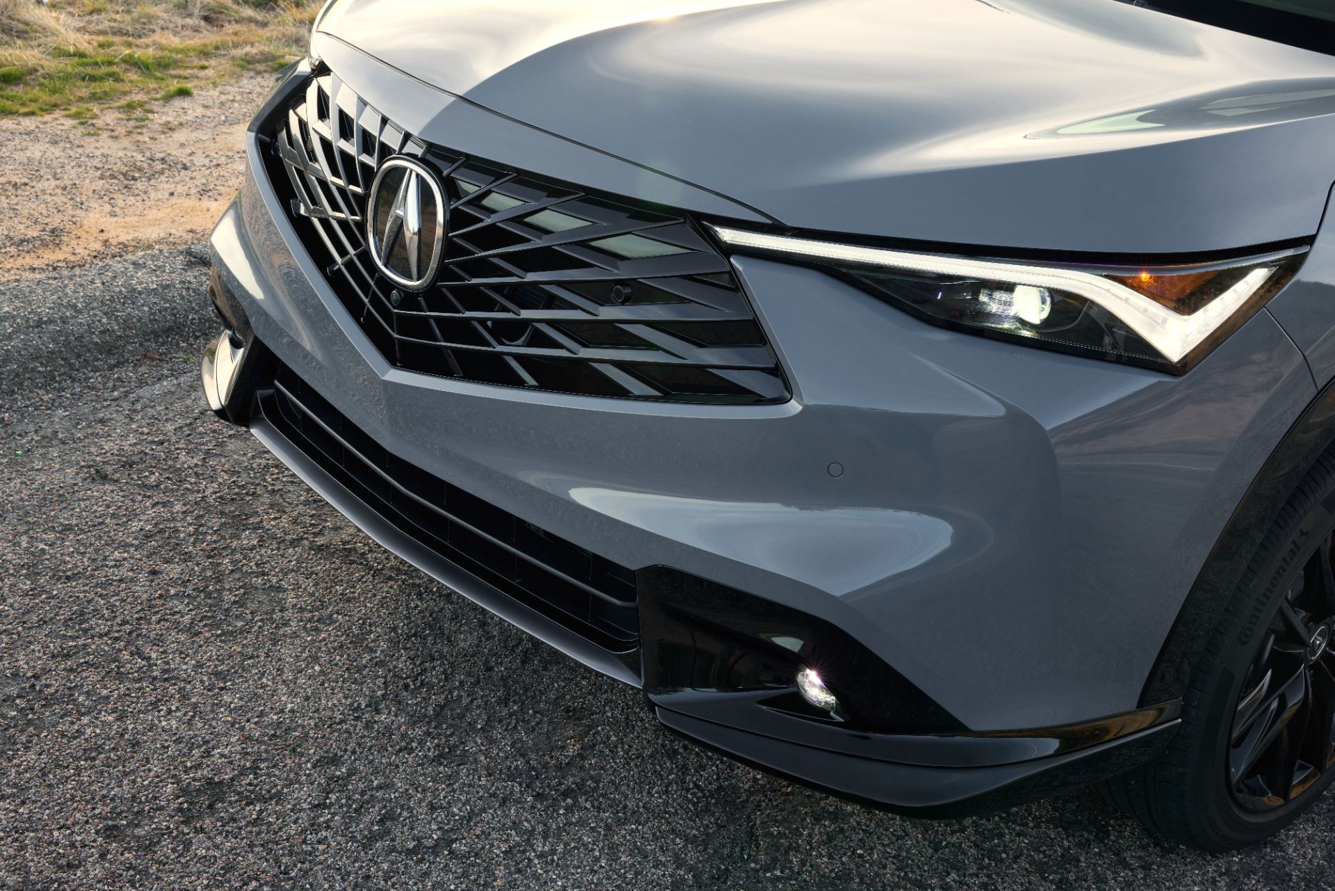 acura adx a spec front detail grey