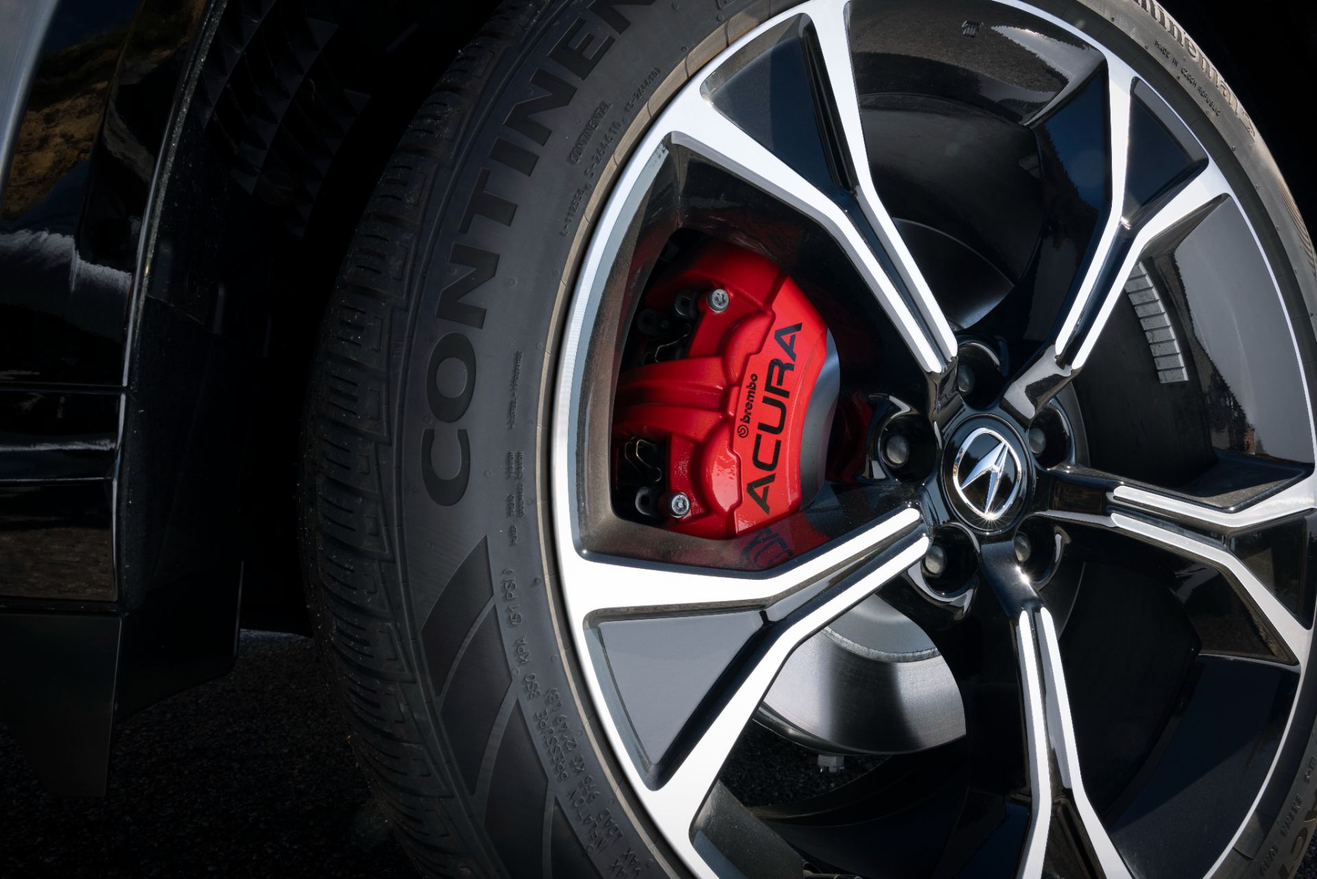 acura mdx type s wheel brake caliper