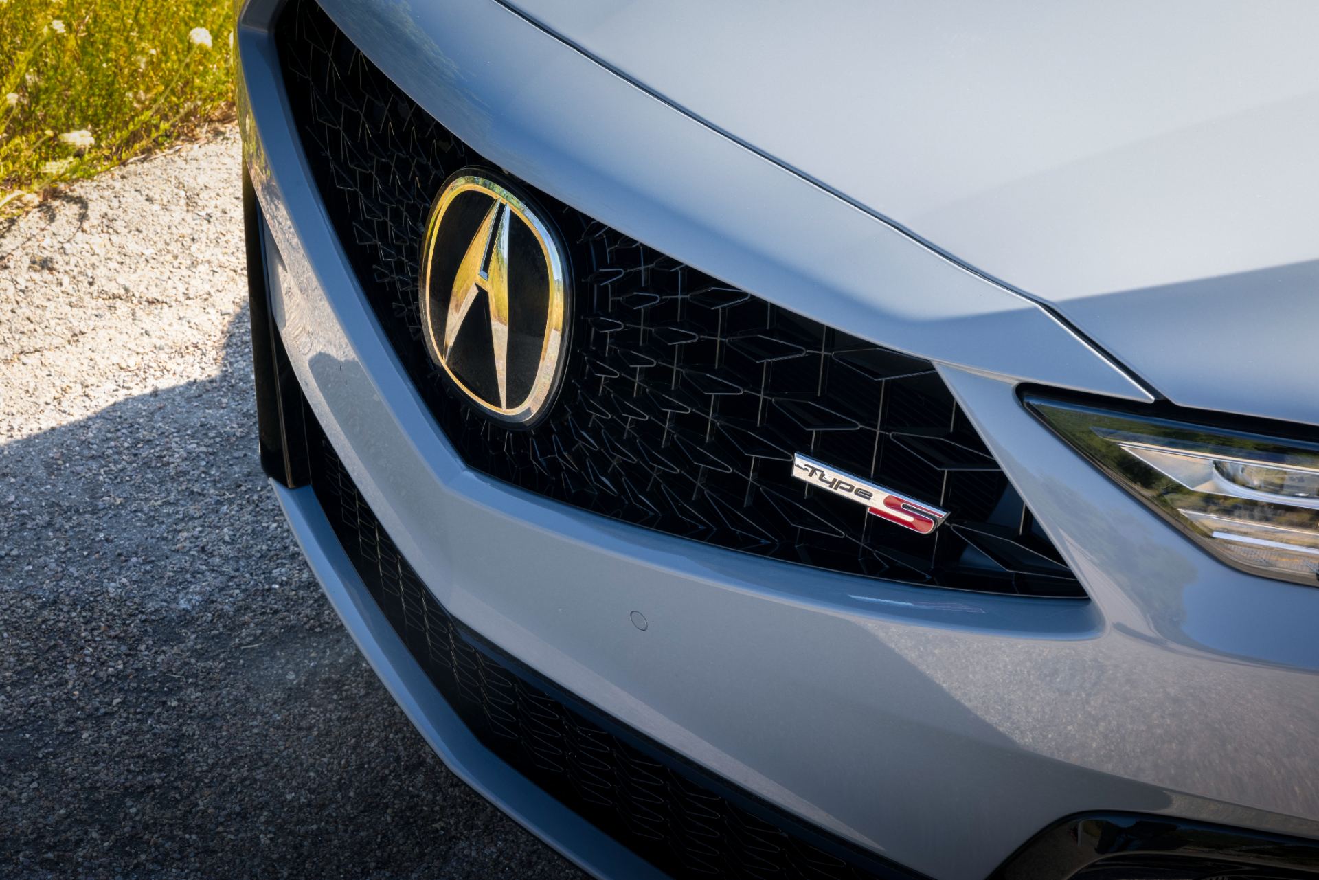 acura mdx type s grille badge
