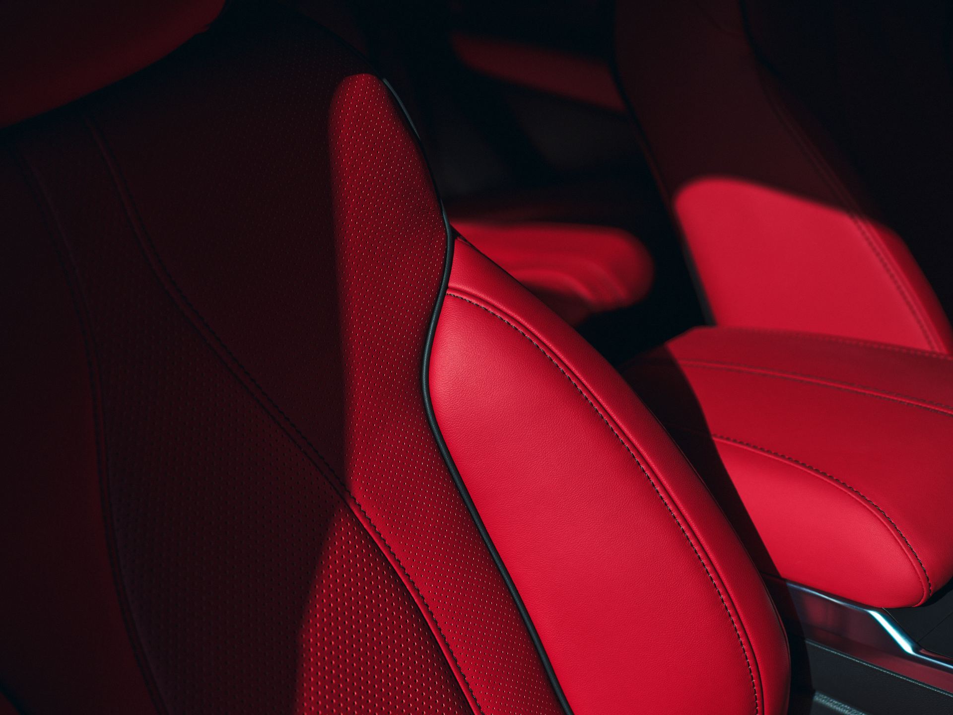 2025 acura rdx a spec interior red seat detail