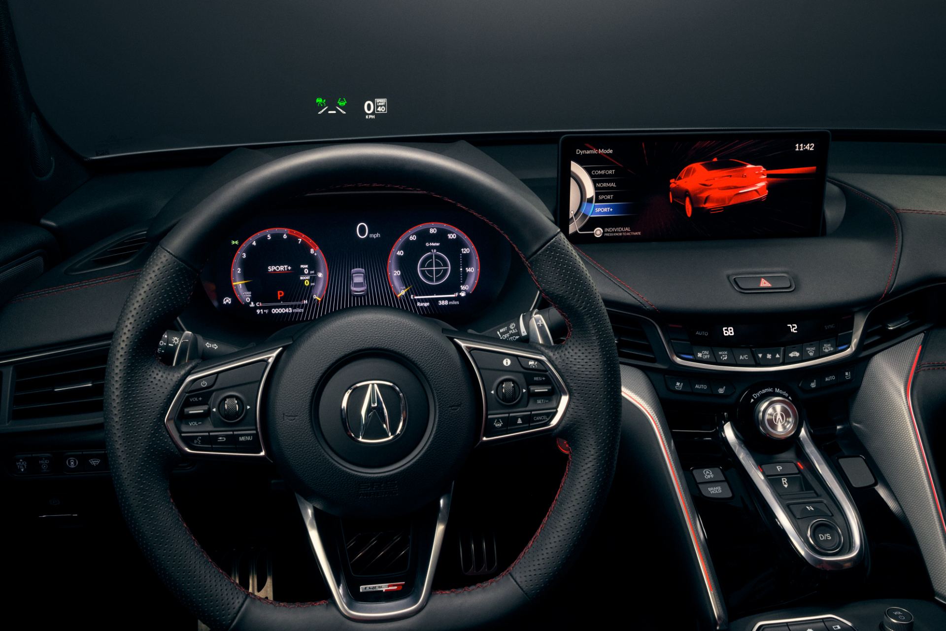 2024 acura tlx type s interior cockpit