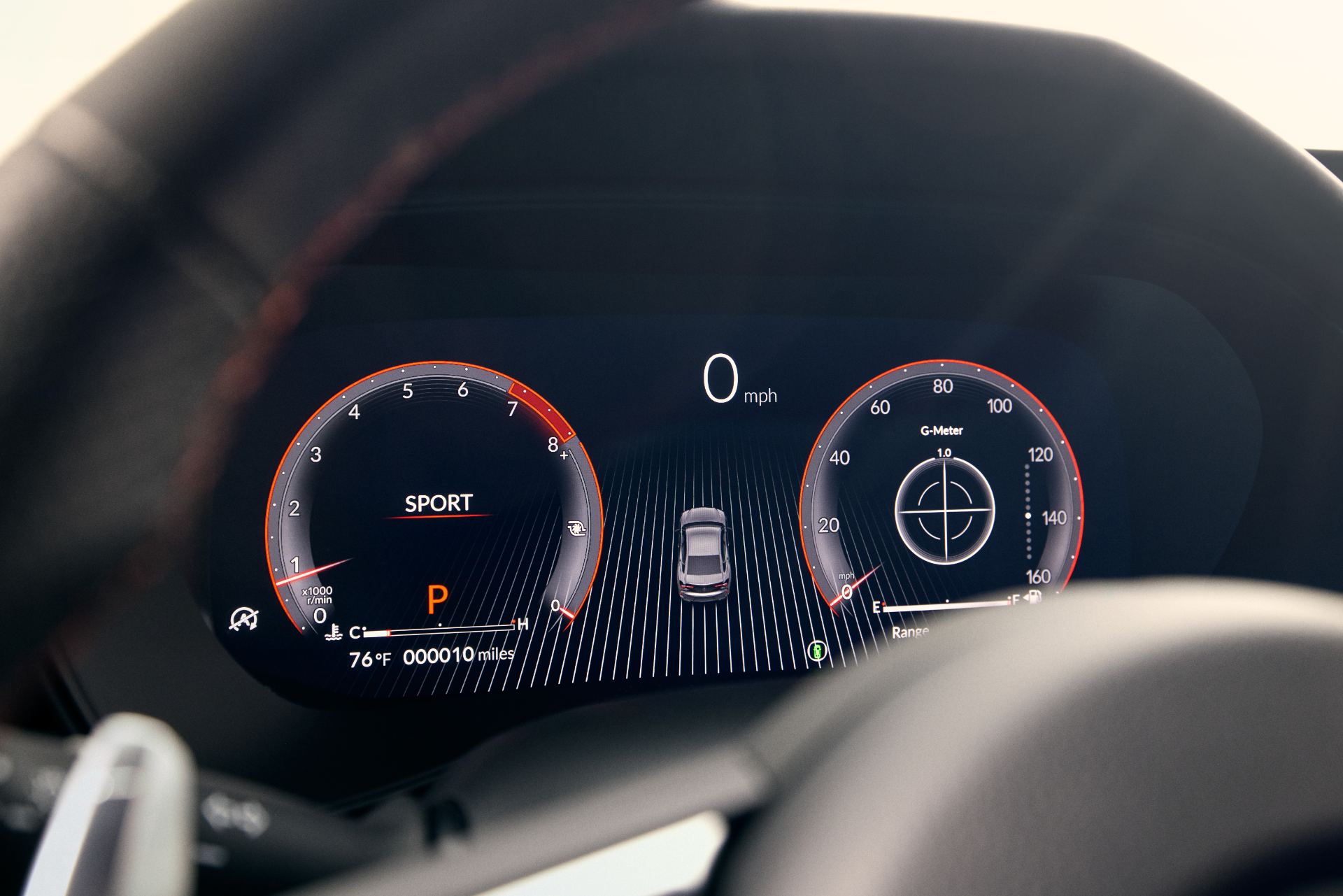 2024 acura tlx a spec interior digital cluster