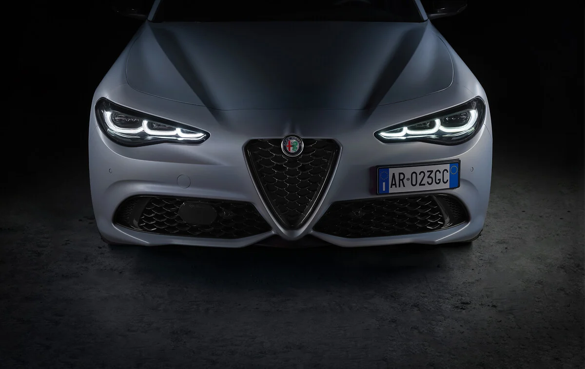 2026 alfa romeo giulia front grey