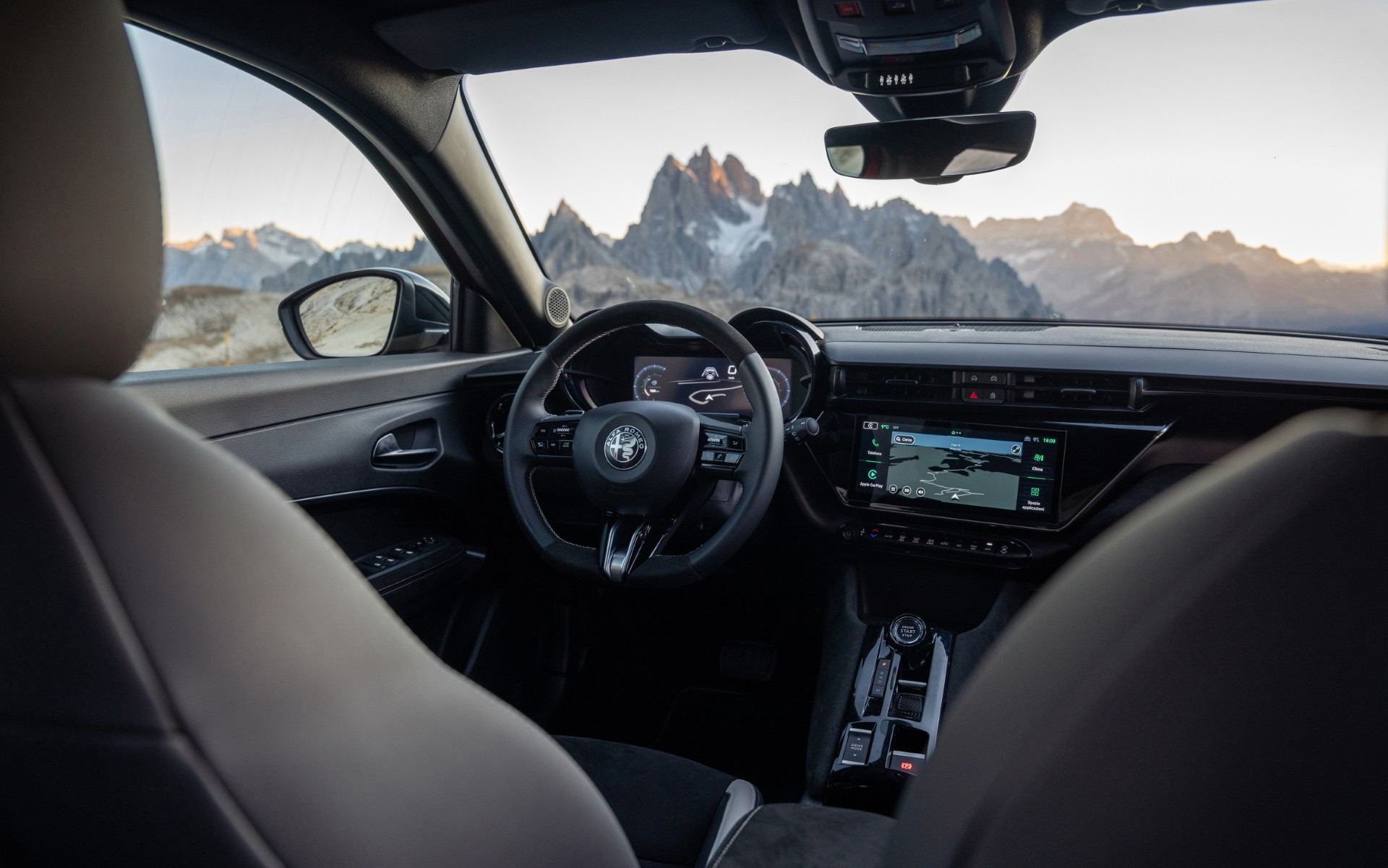 2026 alfa romeo junior sport speciale interior dashboard