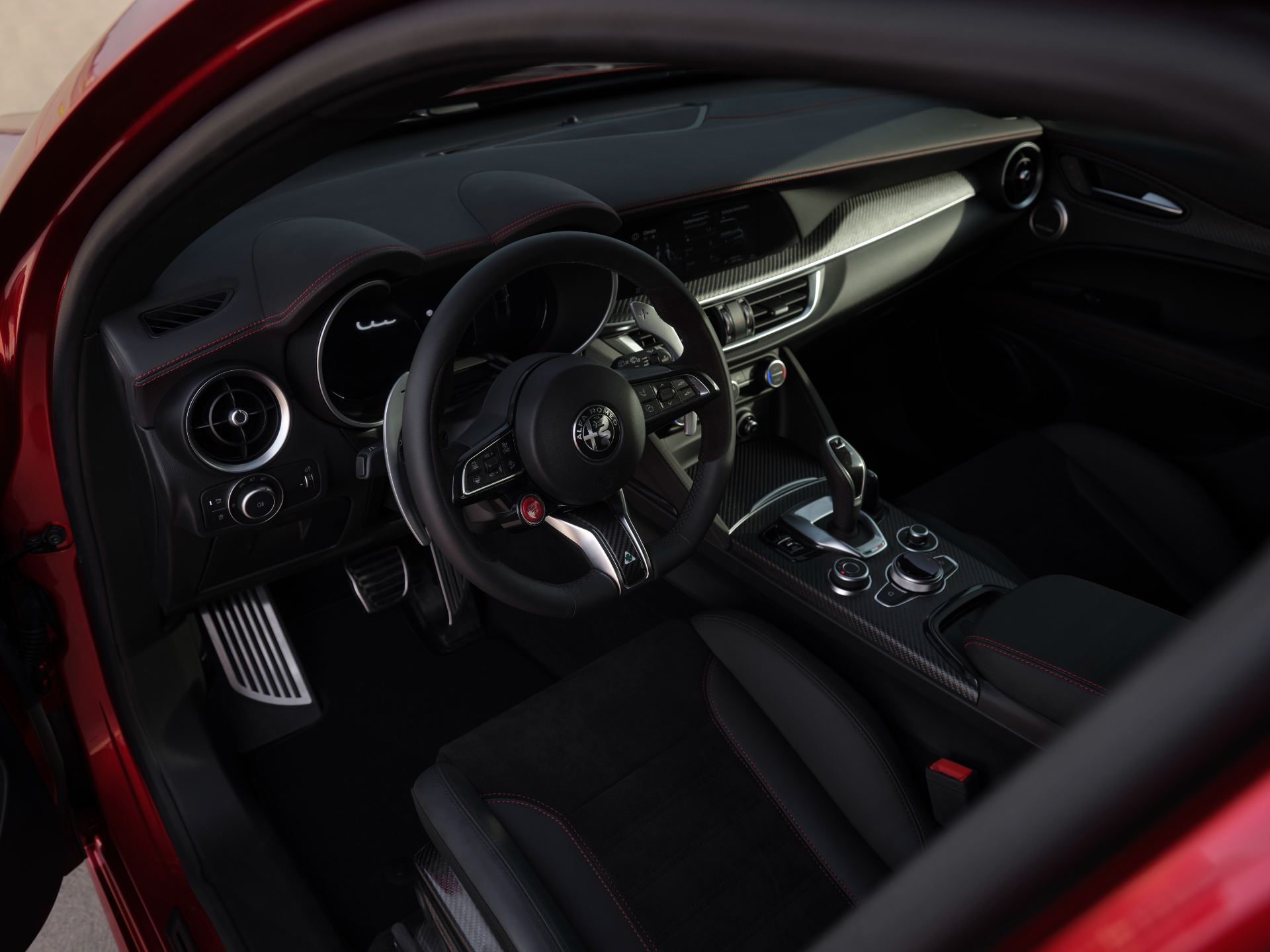 2026 alfa romeo stelvio quadrifoglio collezione interior cockpit
