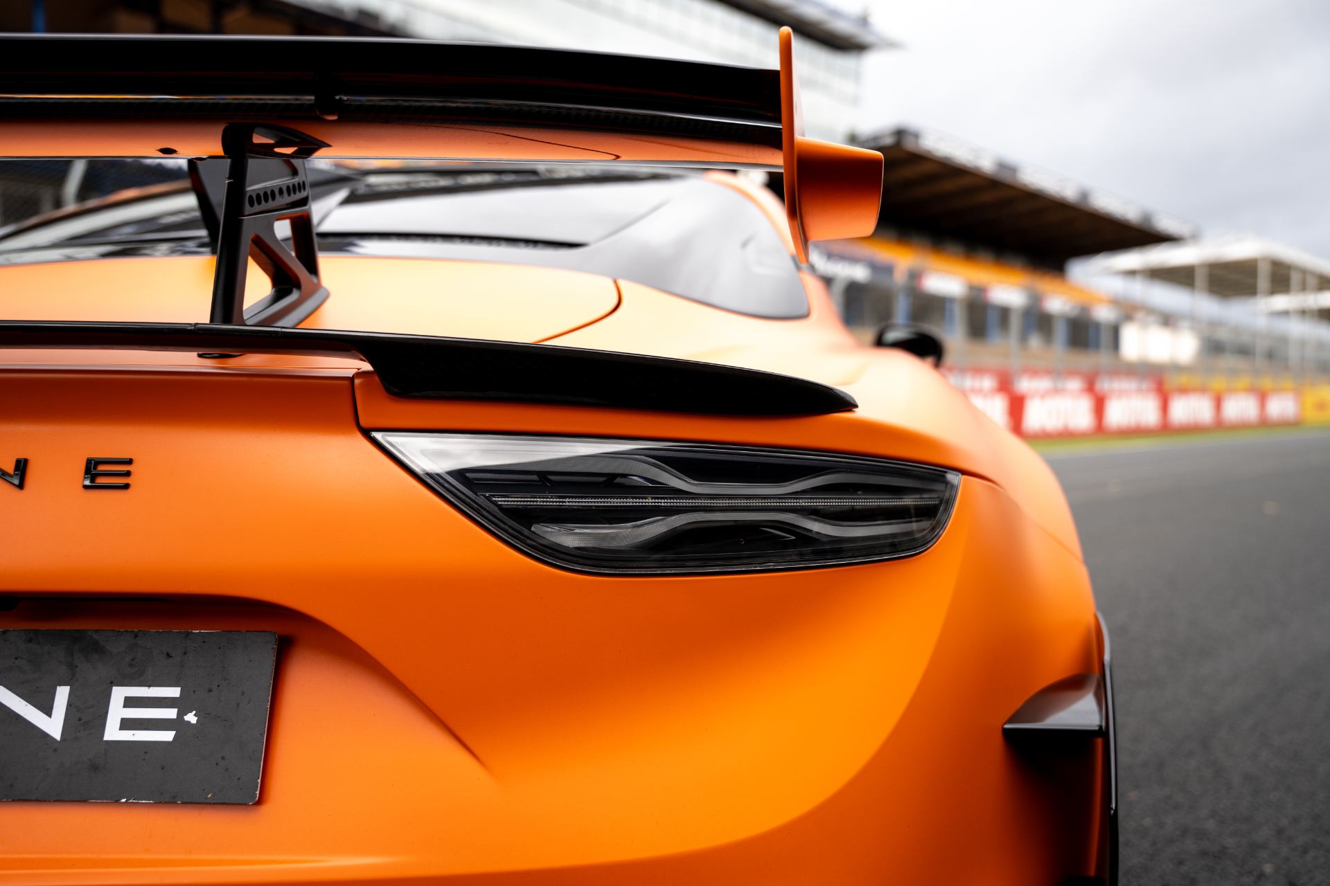 2026 alpine a110 r ultime rear detail orange