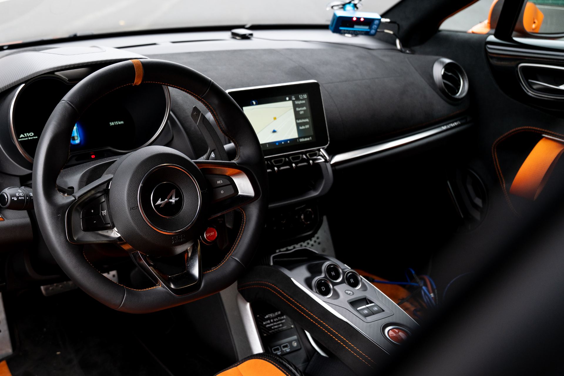 2026 alpine a110 r ultime interior dashboard