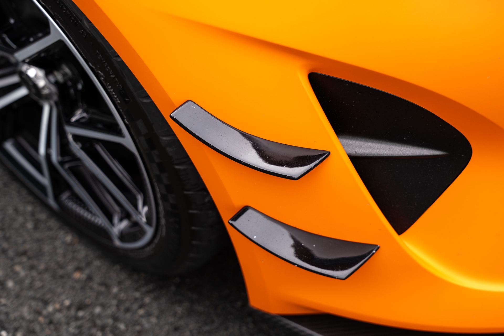 2026 alpine a110 r ultime front aero detail orange