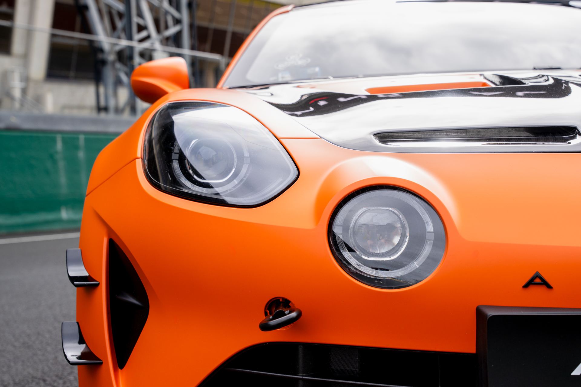 2026 alpine a110 r ultime headlight orange