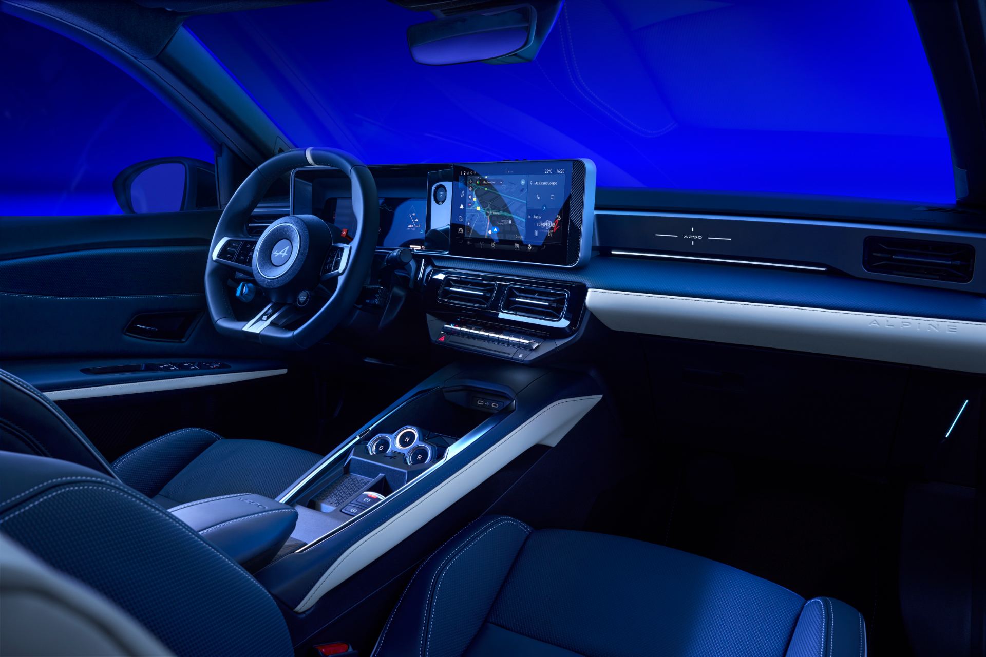 2026 alpine a290 gts interior dashboard