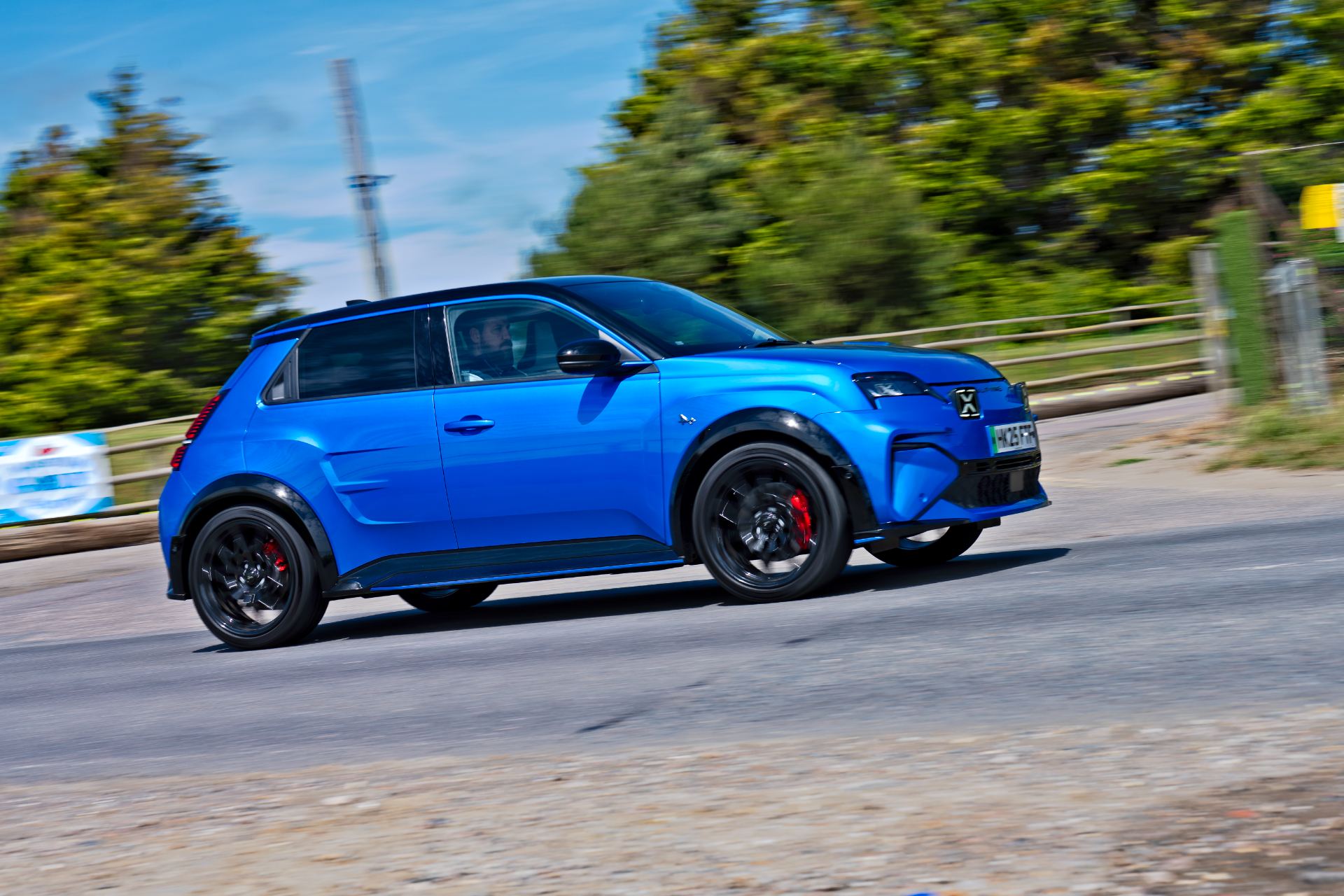 2026 alpine a290 driving side profile blue