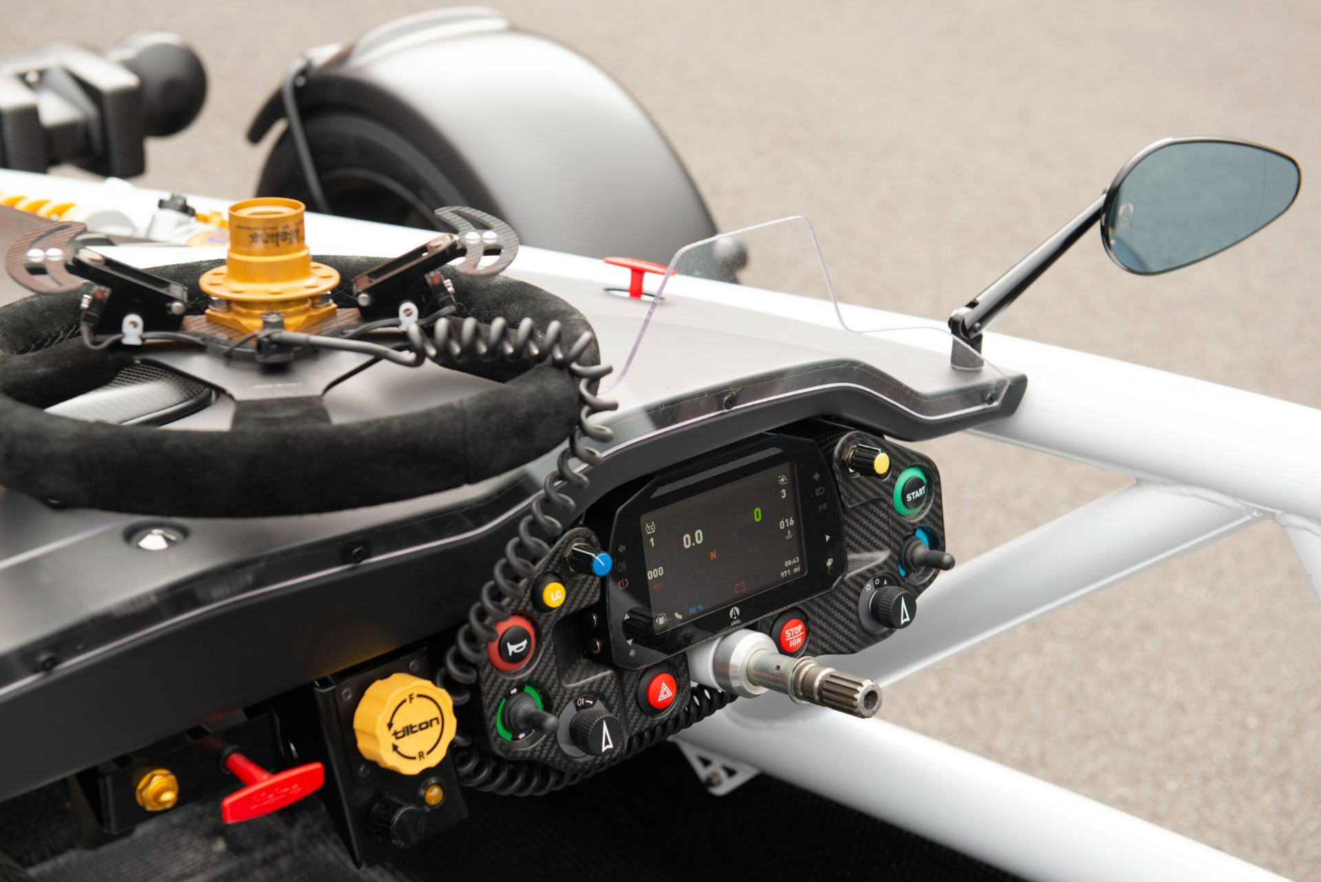 ariel atom 4r cockpit dash display