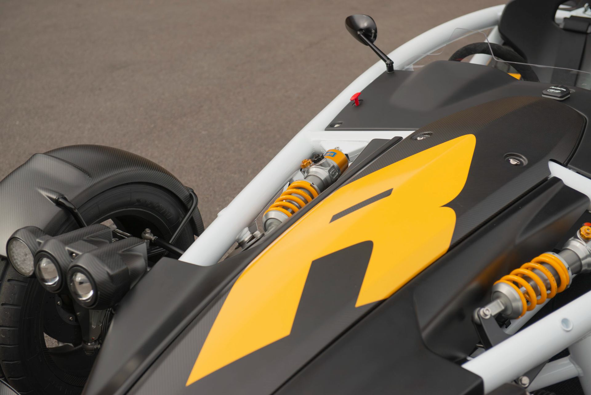 ariel atom 4r front bodywork detail