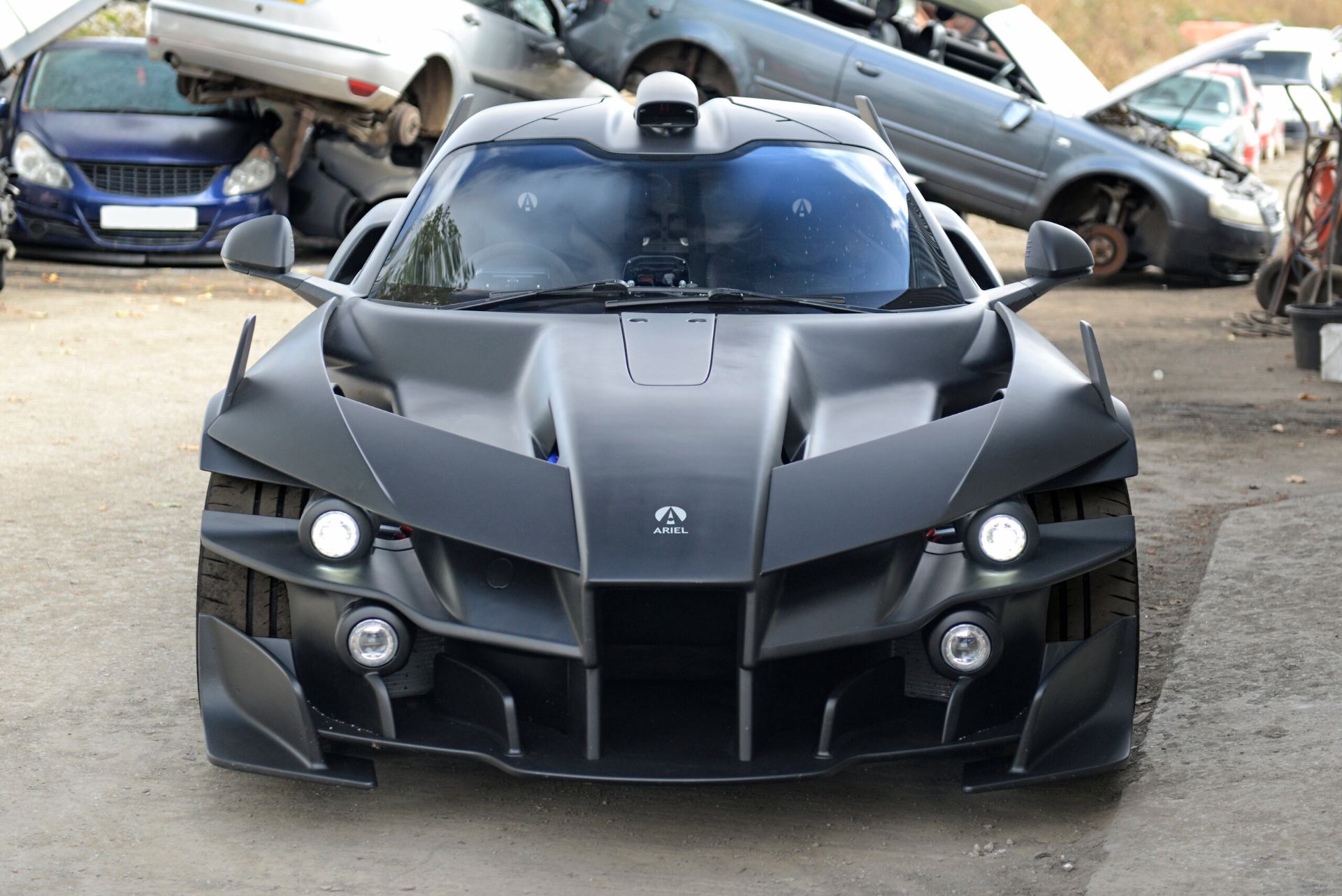 2026 ariel hipercar front scrapyard black