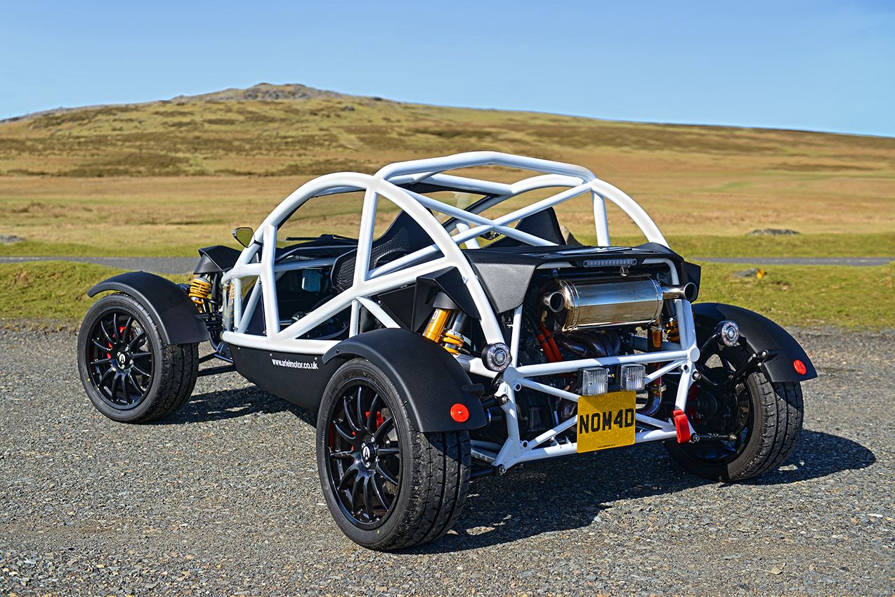 ariel nomad r rear three quarter moorland white and black