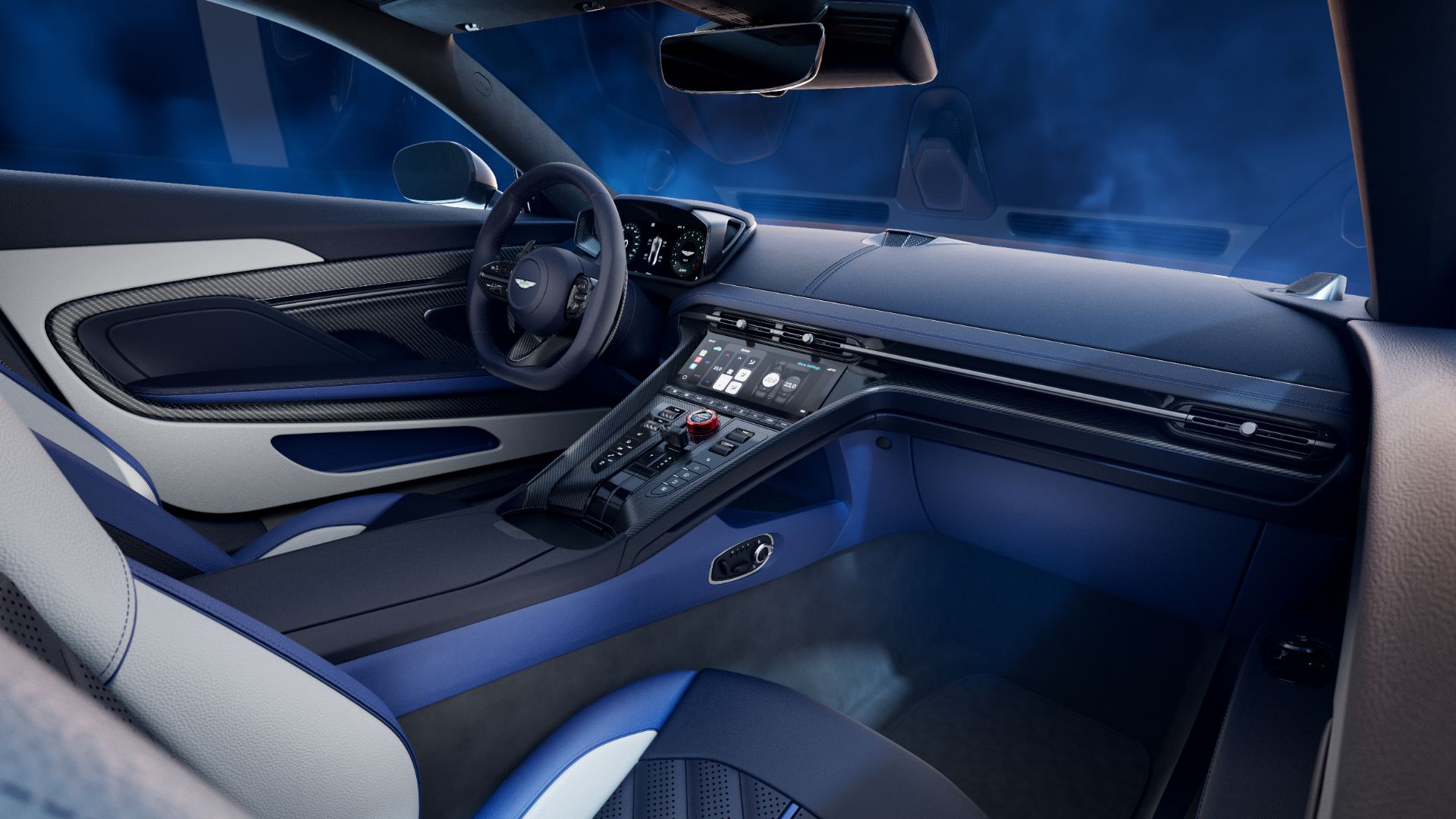 2026 aston martin db12 s interior dashboard
