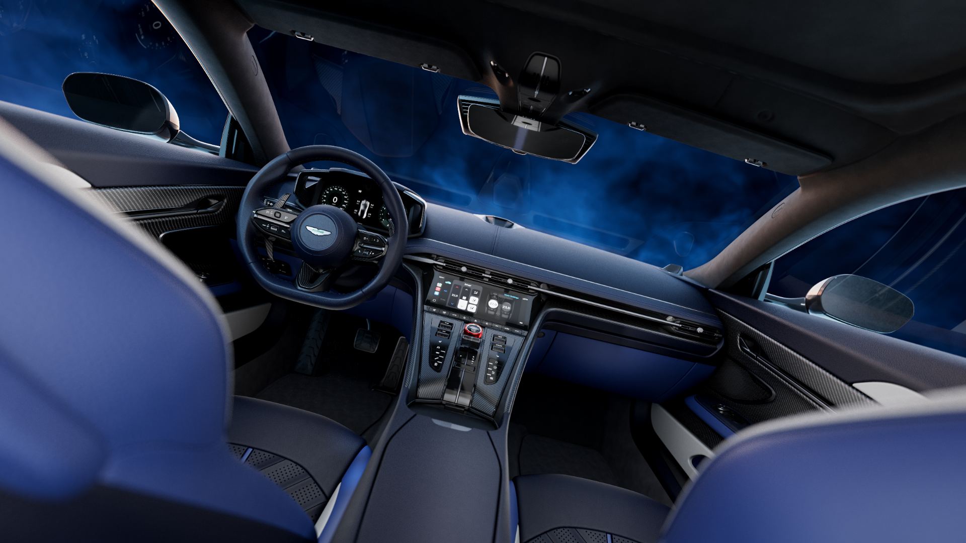 2026 aston martin db12 s interior front cabin