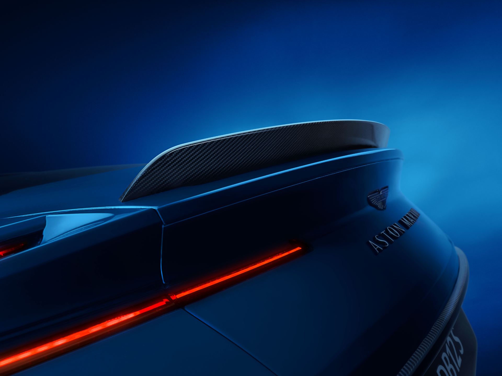 2026 aston martin db12 s rear spoiler
