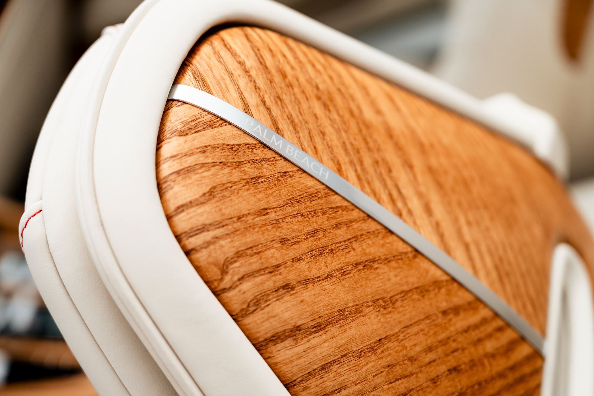 2026 aston martin db12 volante palm beach edition seat back wood