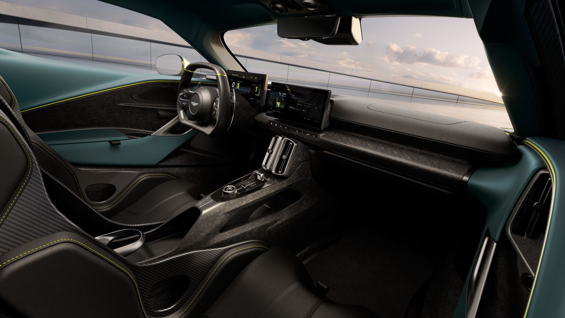 2026 aston martin valhalla interior dashboard