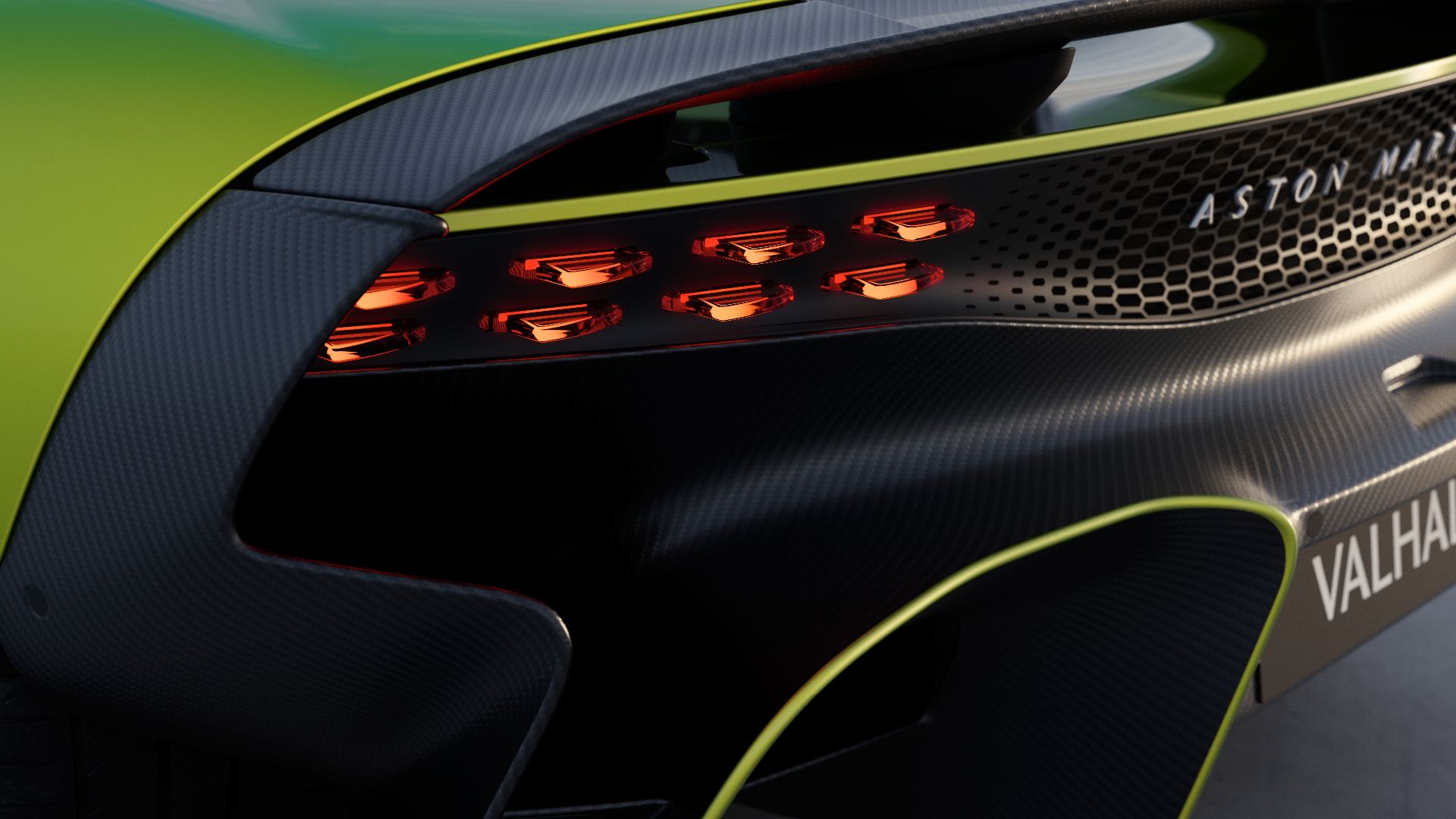 2026 aston martin valhalla taillight