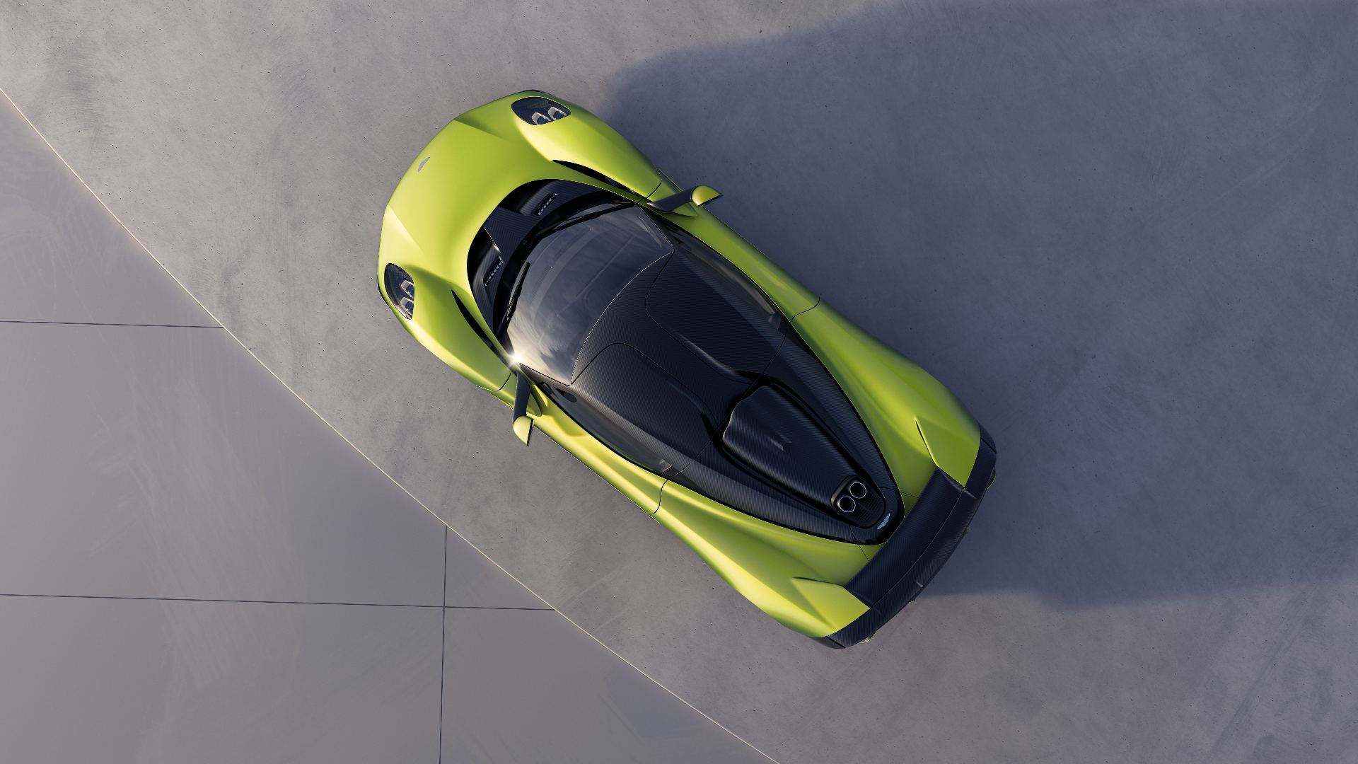 2026 aston martin valhalla overhead green