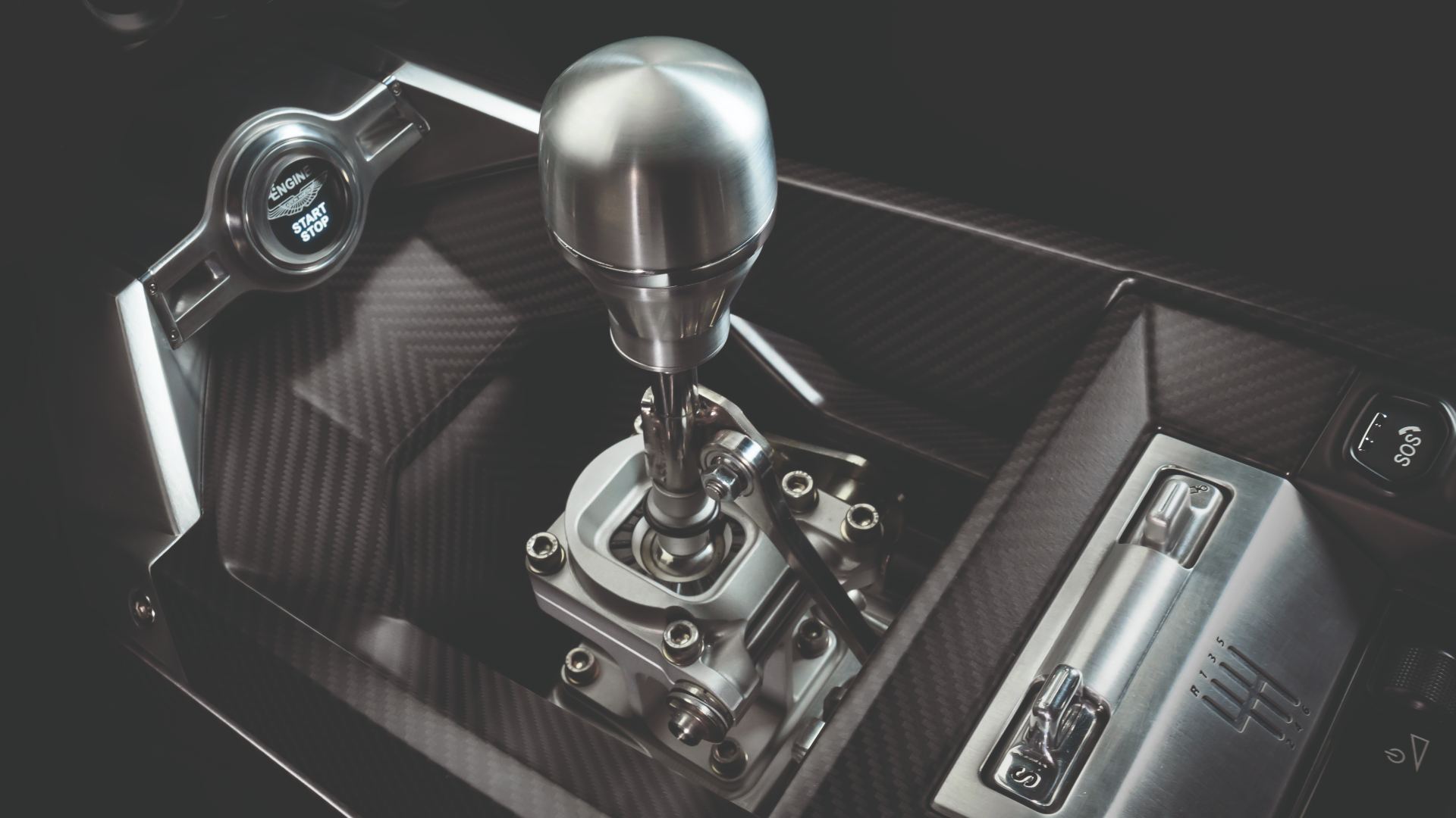 2026 aston martin valiant interior manual gearbox shifter