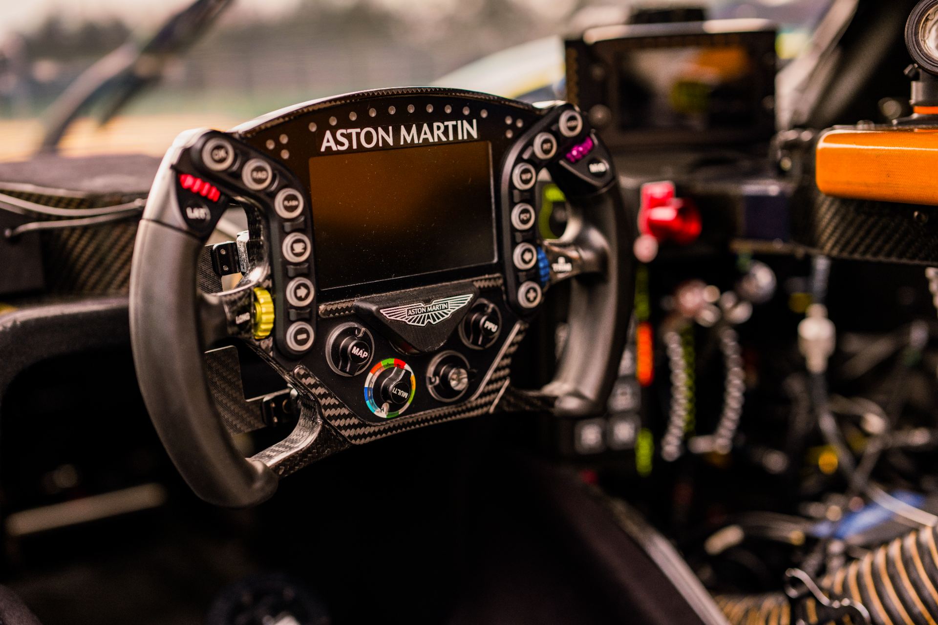 2026 aston martin valkyrie lm steering wheel