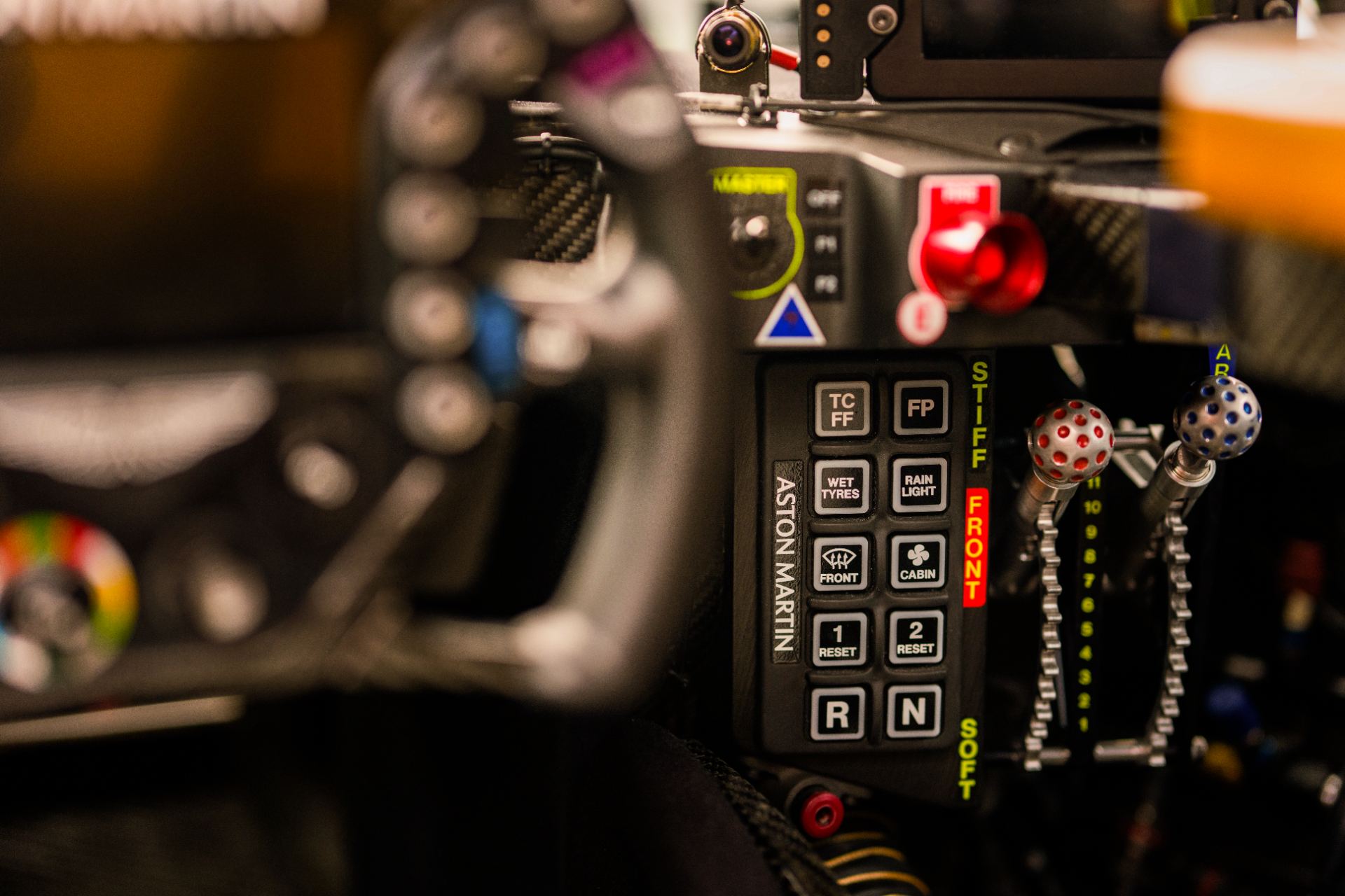 2026 aston martin valkyrie lm cockpit switches