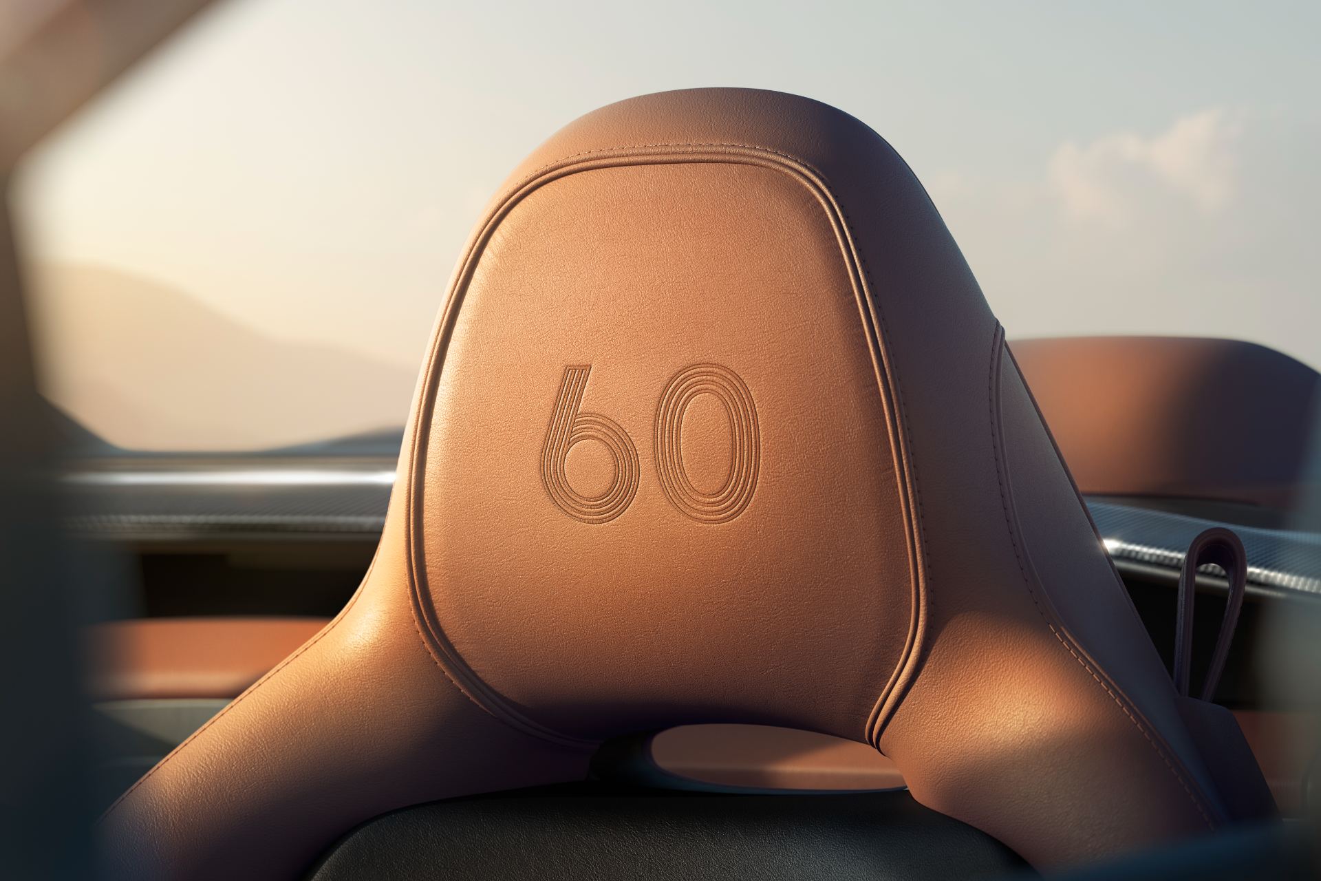 aston martin 60th anniversary volante edition headrest