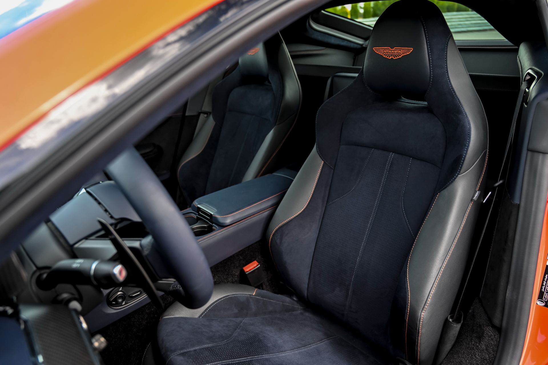 2026 aston martin vantage interior sport seats