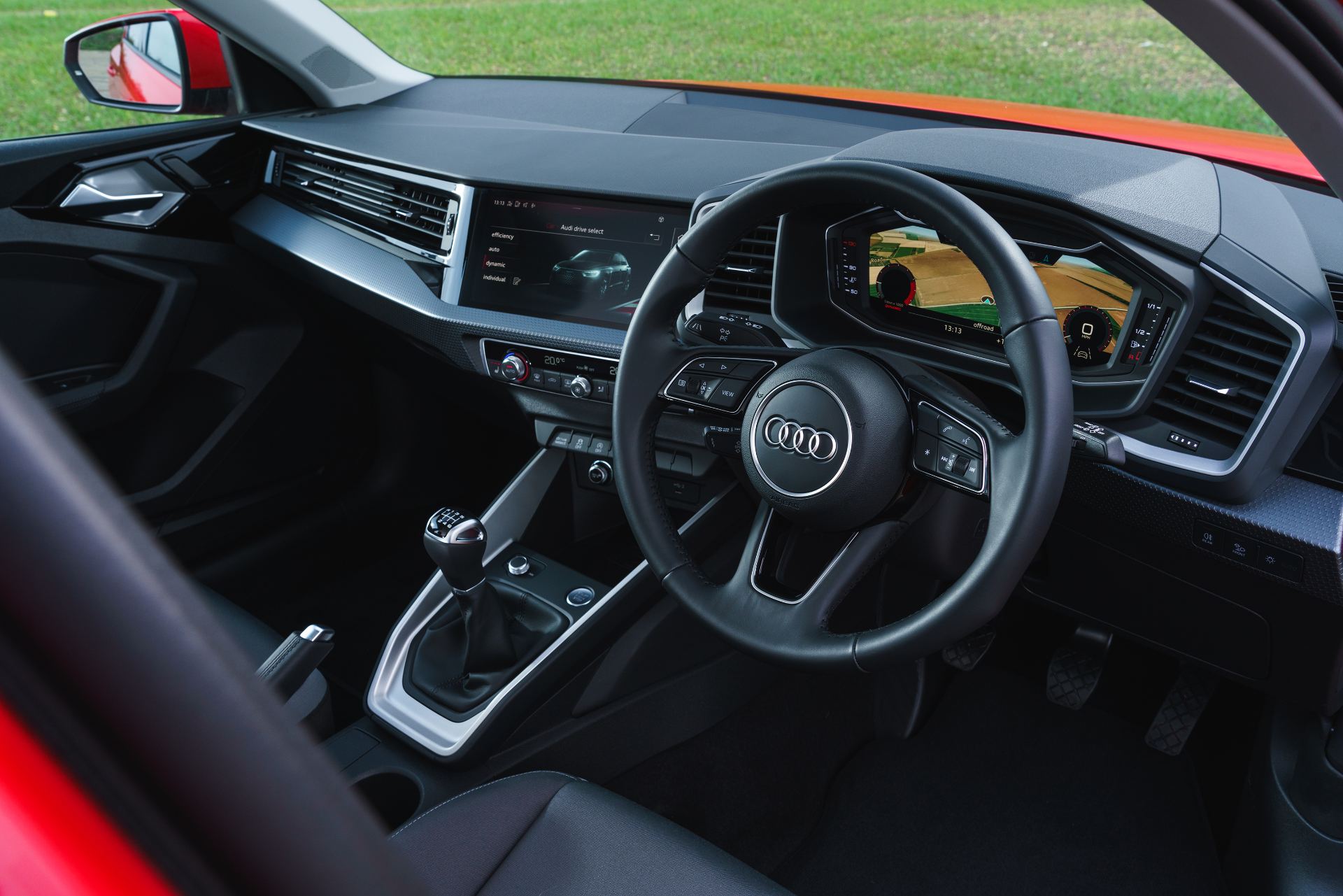 2026 audi a1 sportback sport interior dashboard manual gearbox