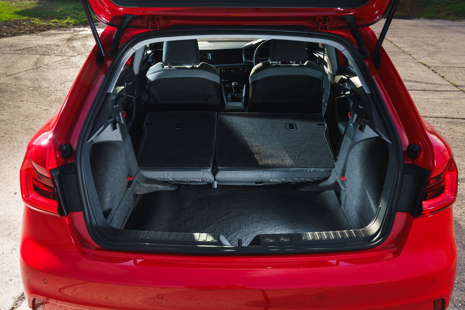 2026 audi a1 sportback sport cargo space seats folded