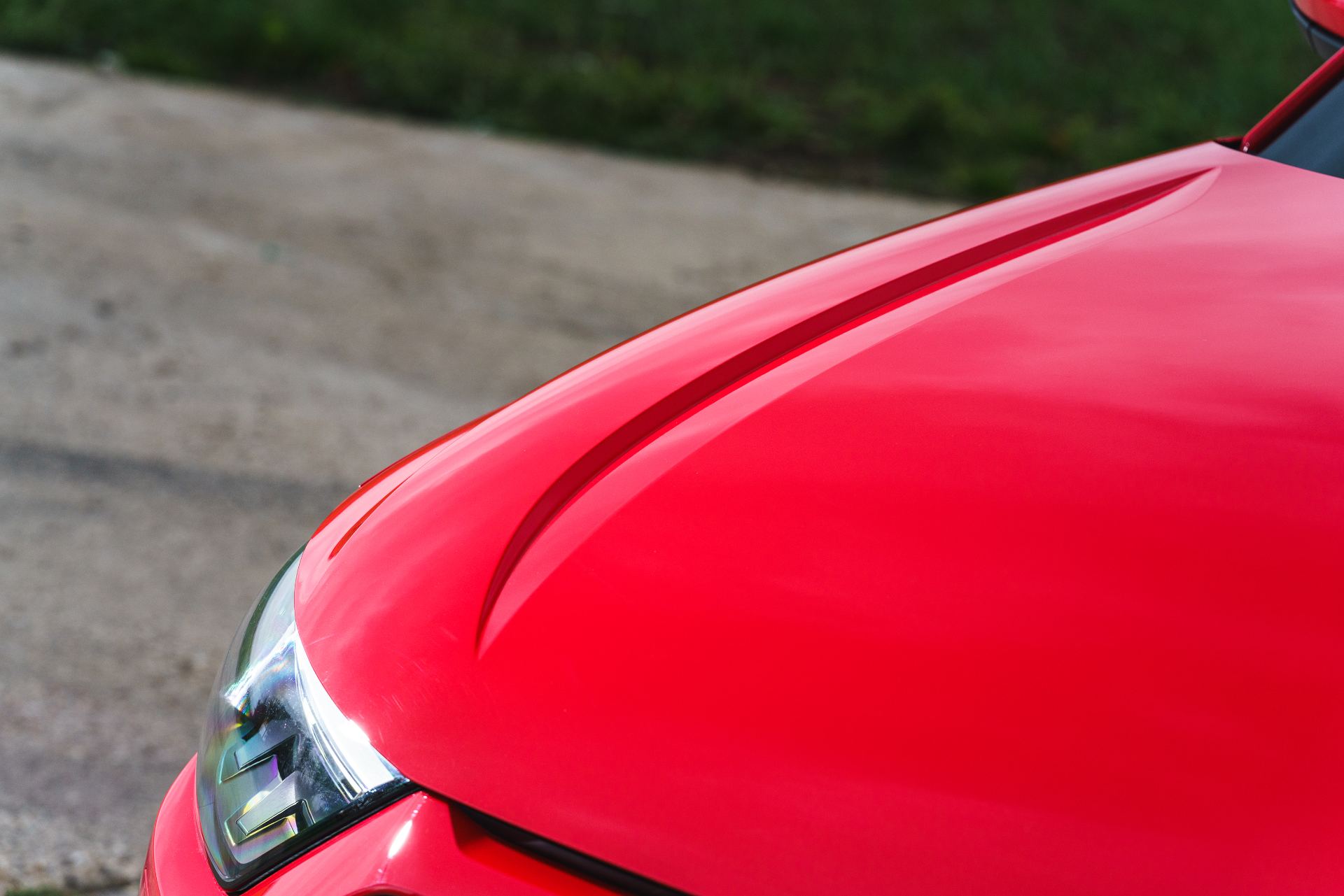 2026 audi a1 sportback sport headlight bonnet detail red