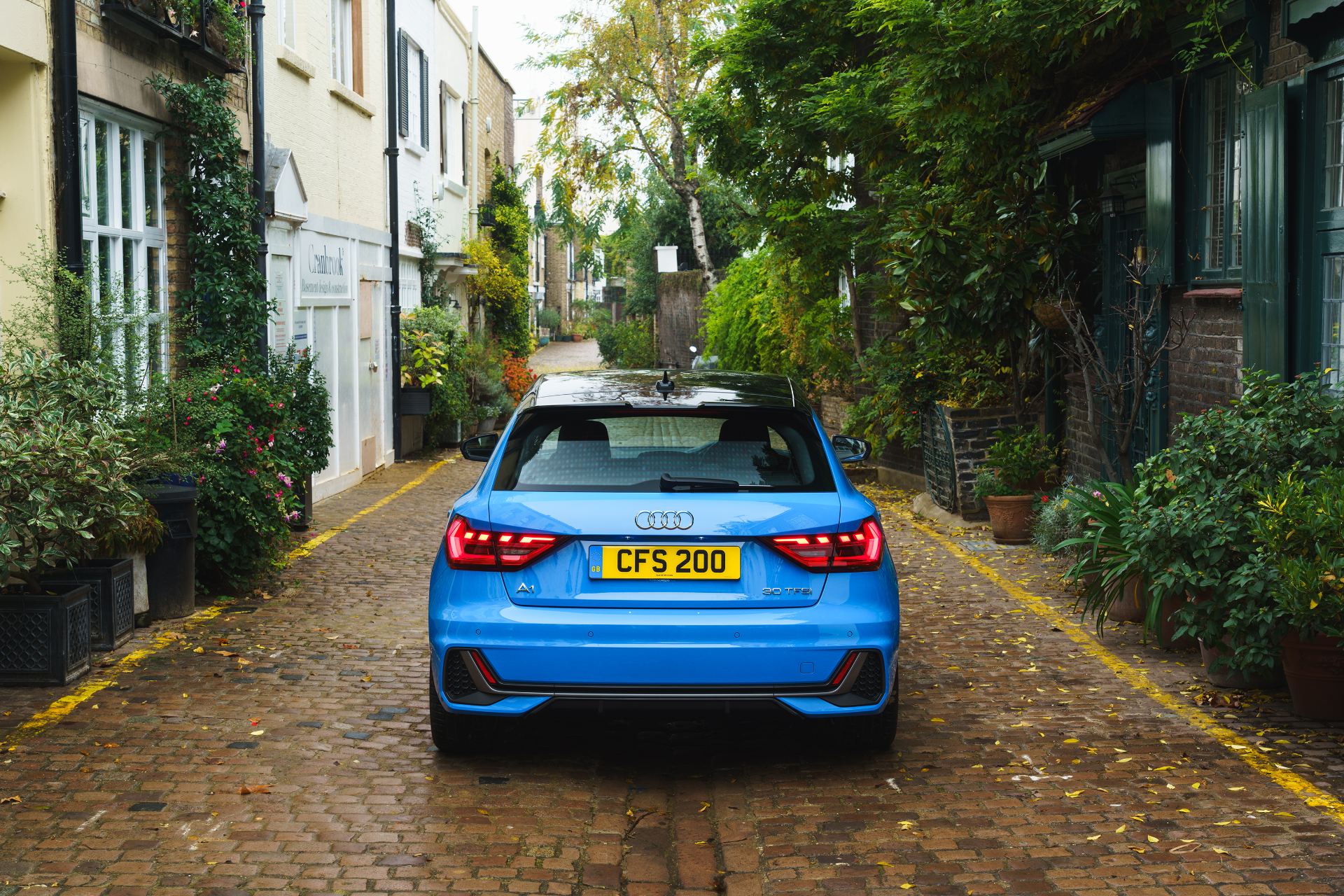 2026 audi a1 sportback s line rear mews blue