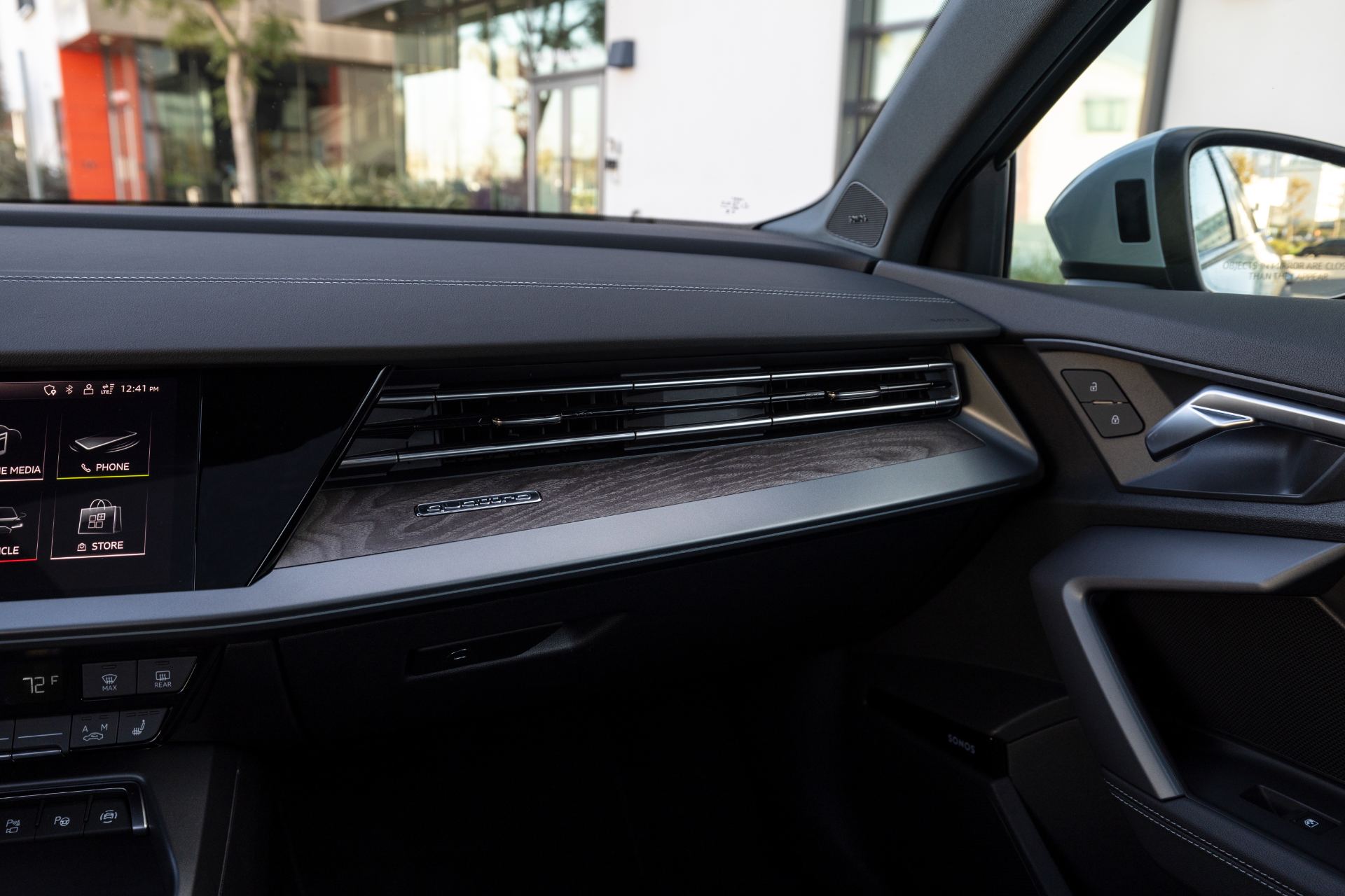 2026 audi a3 interior dashboard passenger side