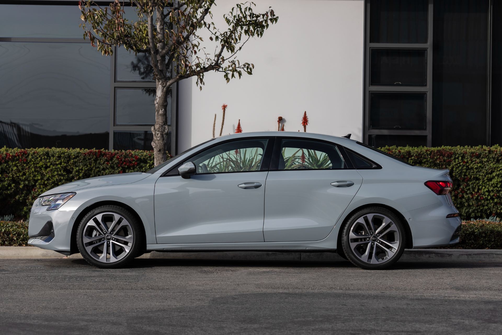 2026 audi a3 side profile grey