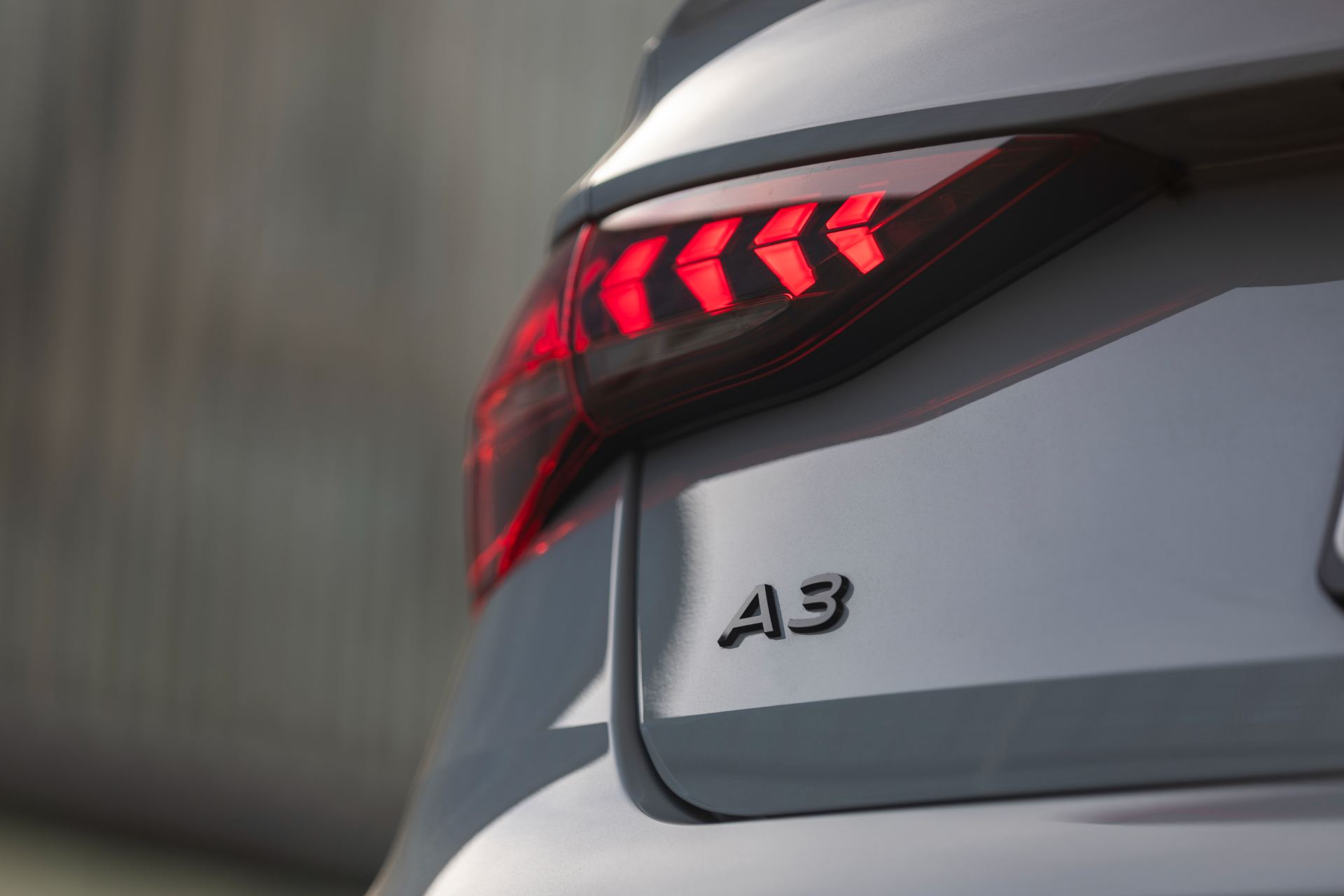 2026 audi a3 taillight detail