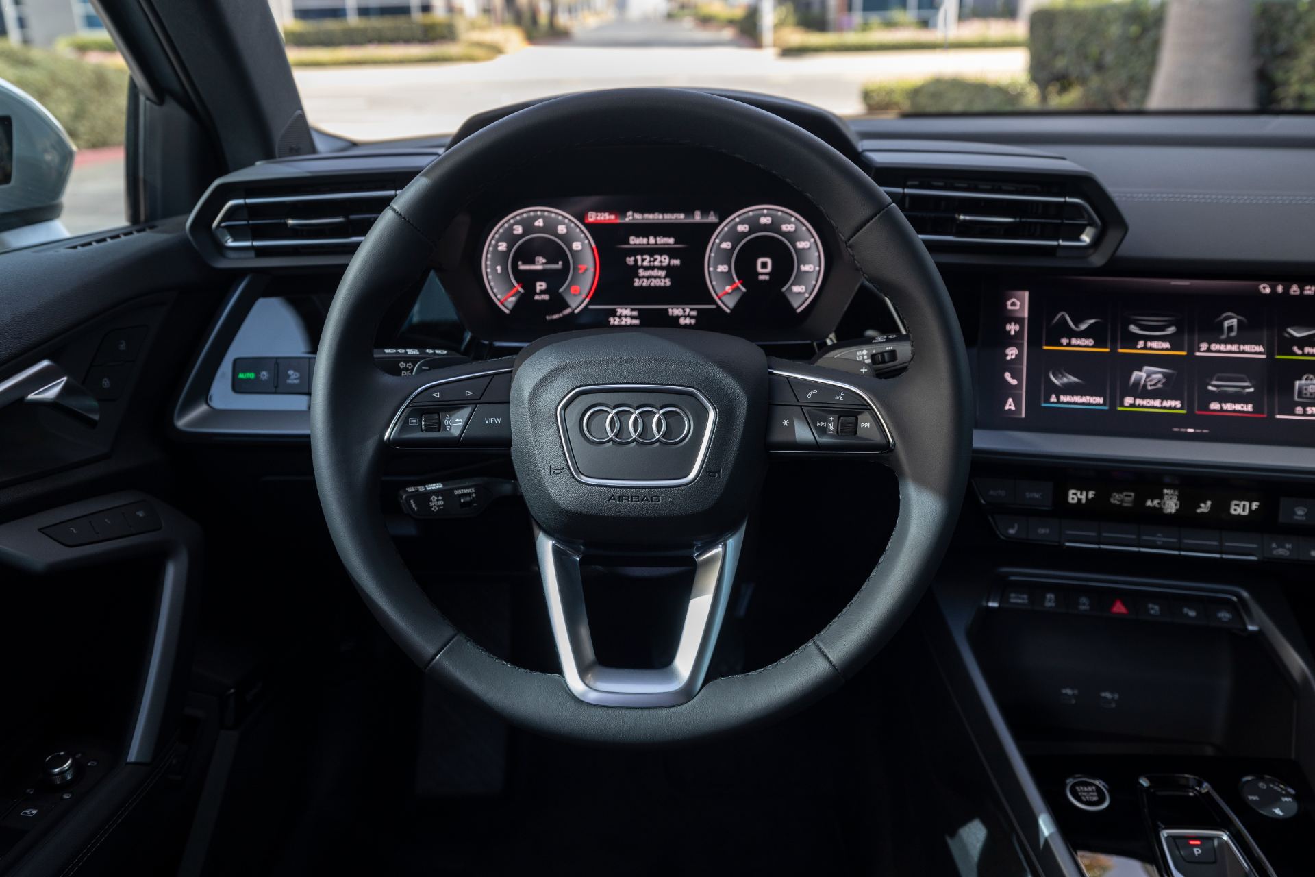 2026 audi a3 interior steering wheel