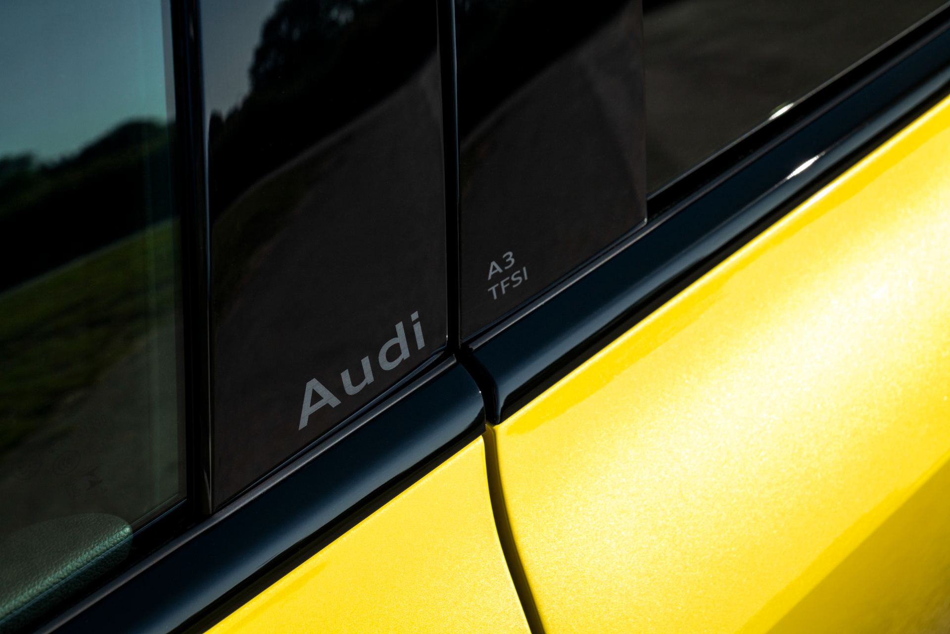 2025 audi a3 saloon window badge