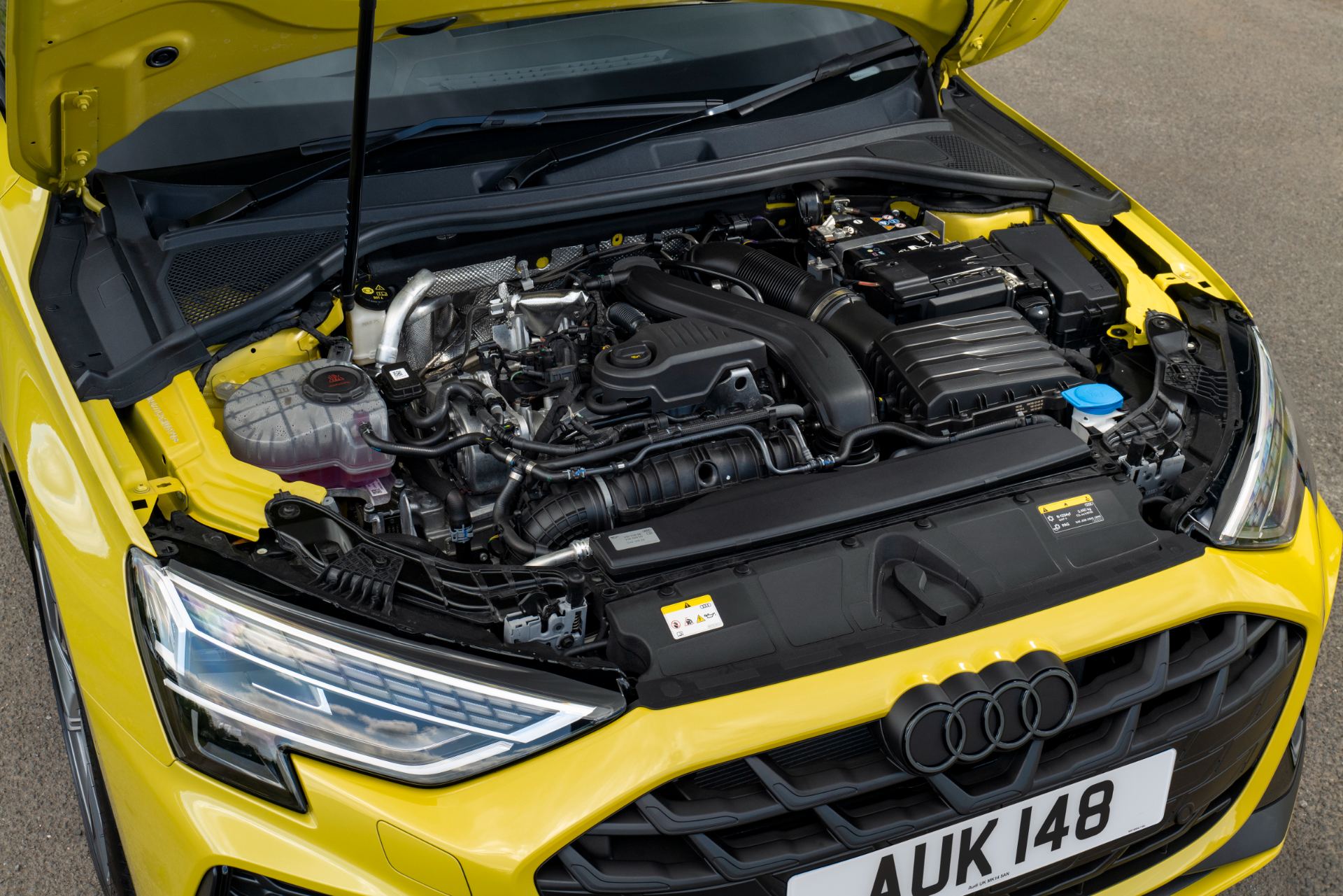 2025 audi a3 saloon engine bay