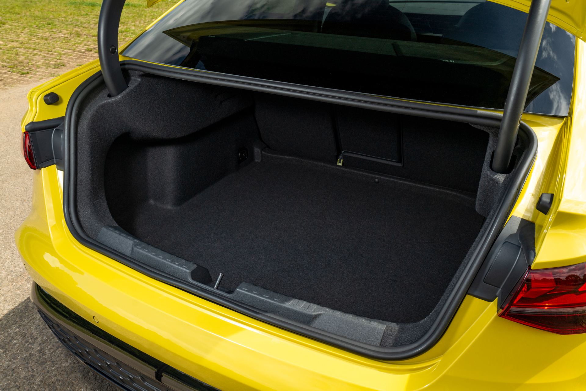 2025 audi a3 saloon cargo space