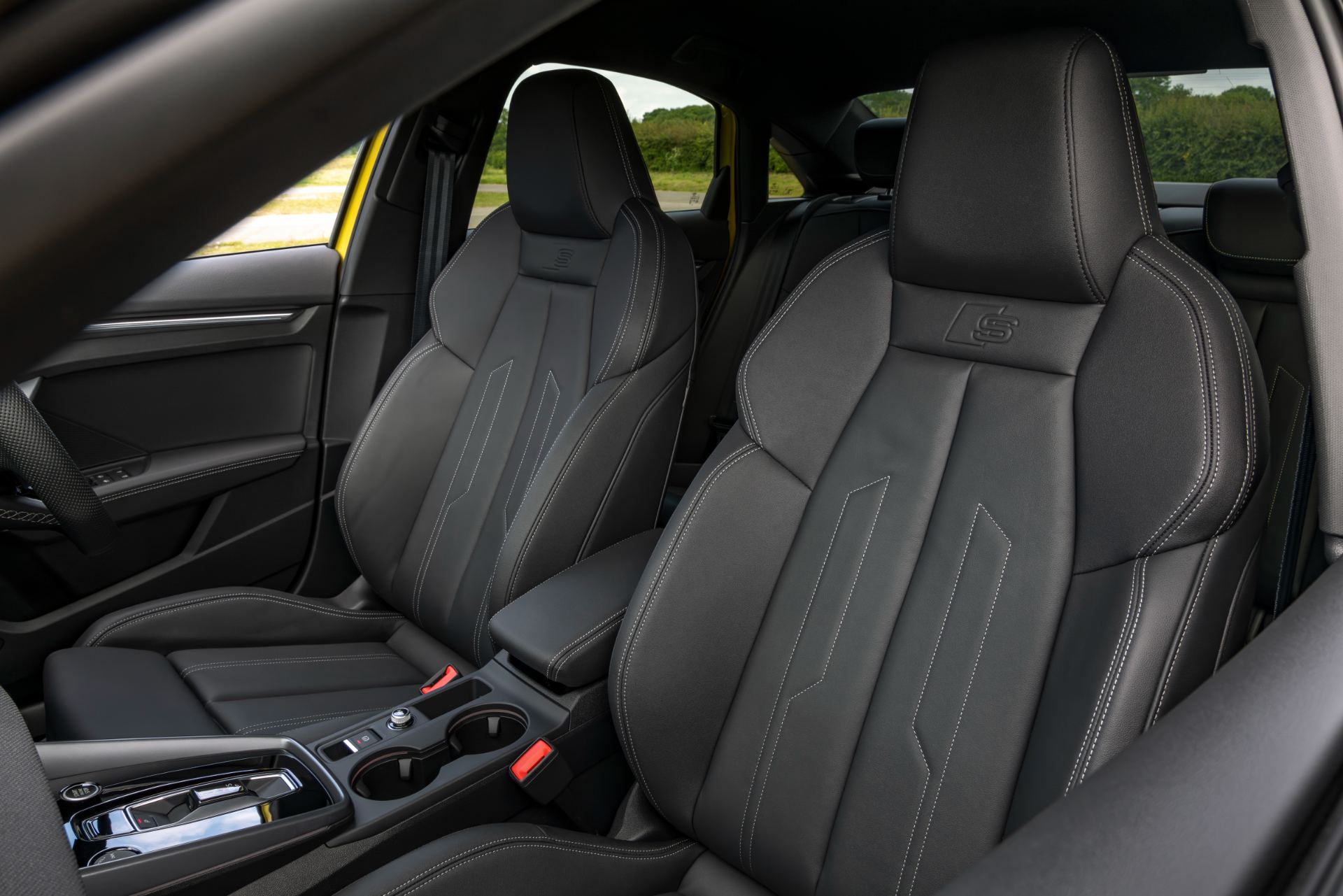 2025 audi a3 saloon interior front seats