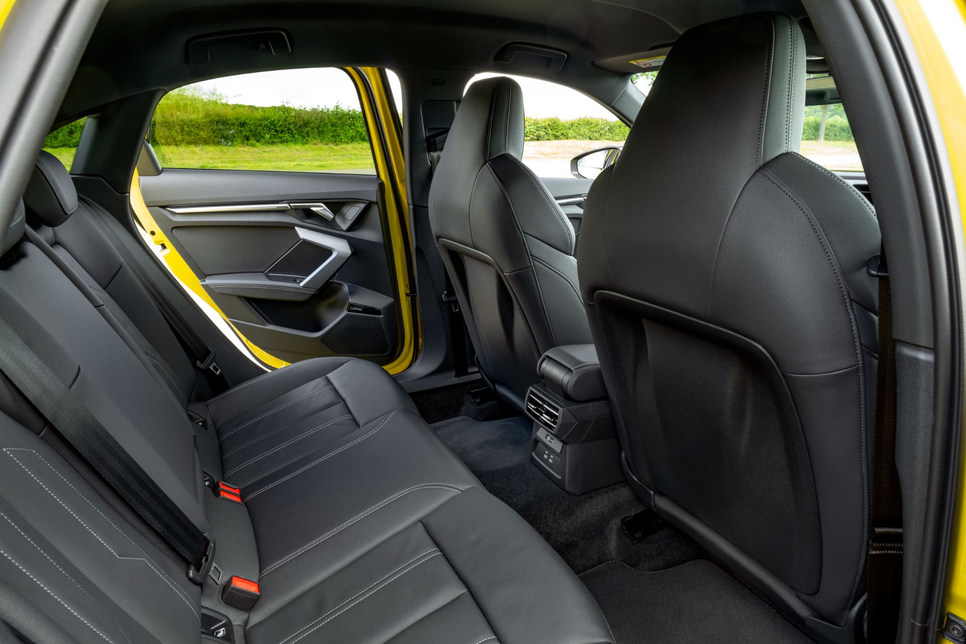 2025 audi a3 saloon interior rear seats