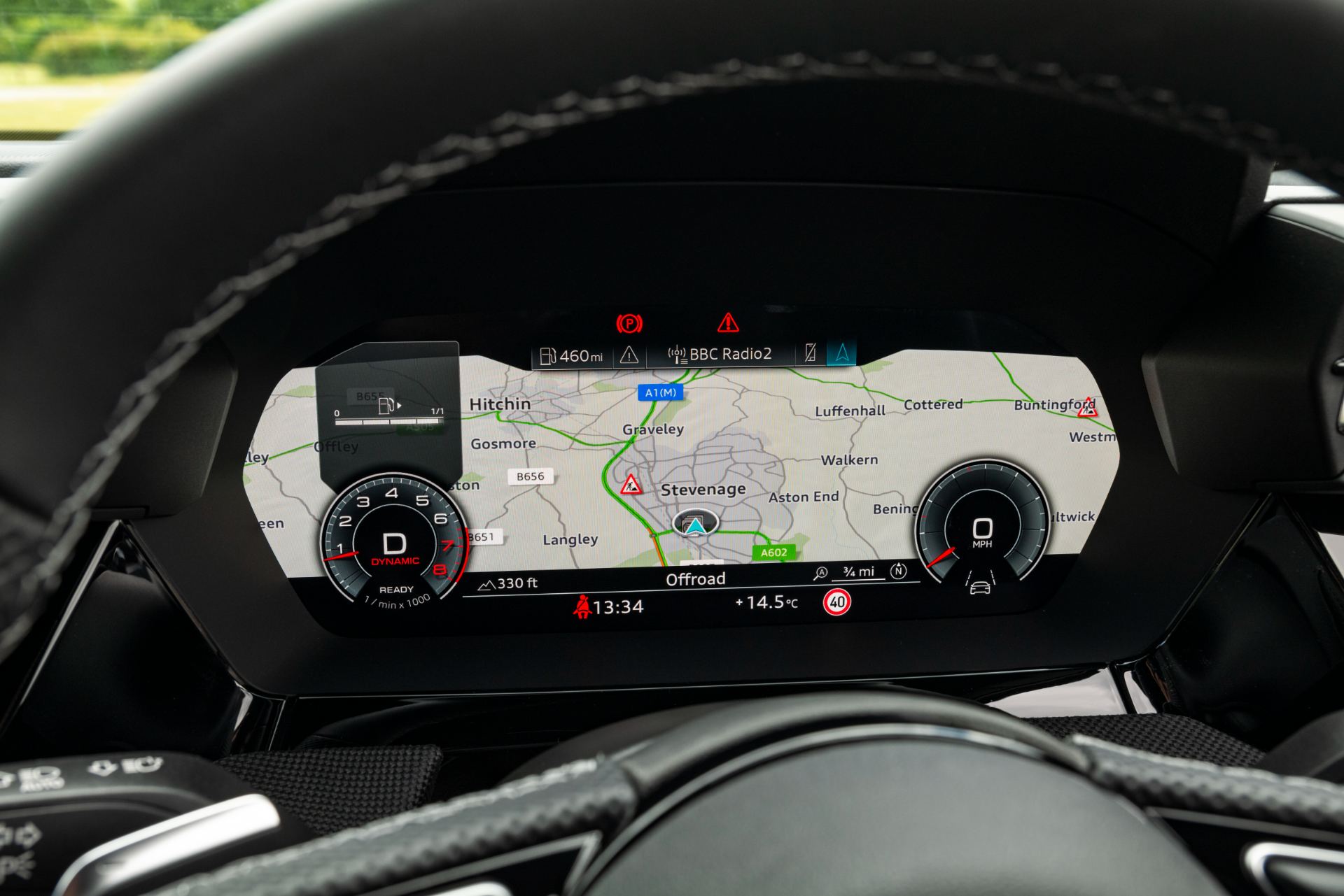 2025 audi a3 saloon interior virtual cockpit map