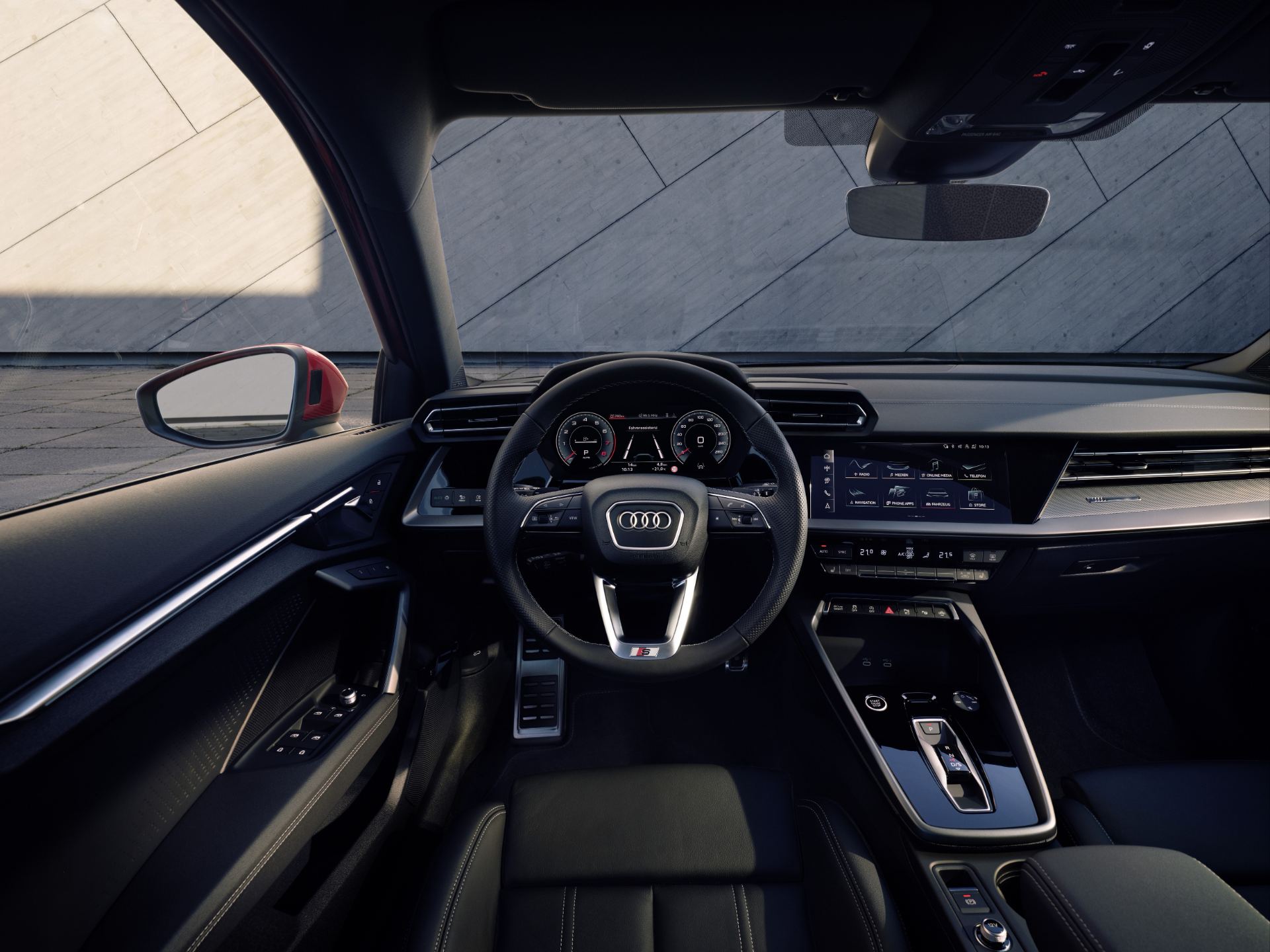 2025 audi a3 saloon interior cockpit