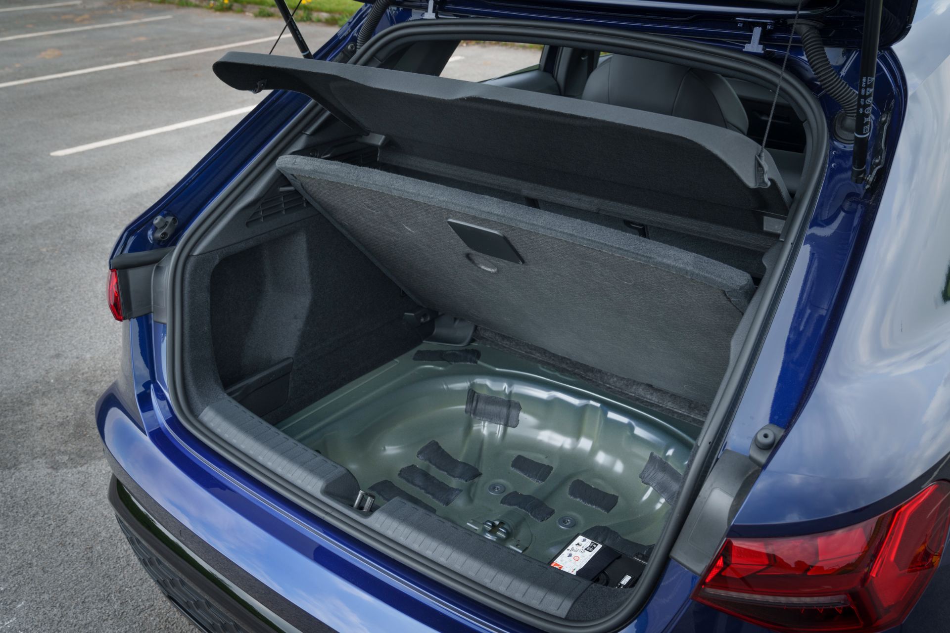 2025 audi a3 sportback cargo space