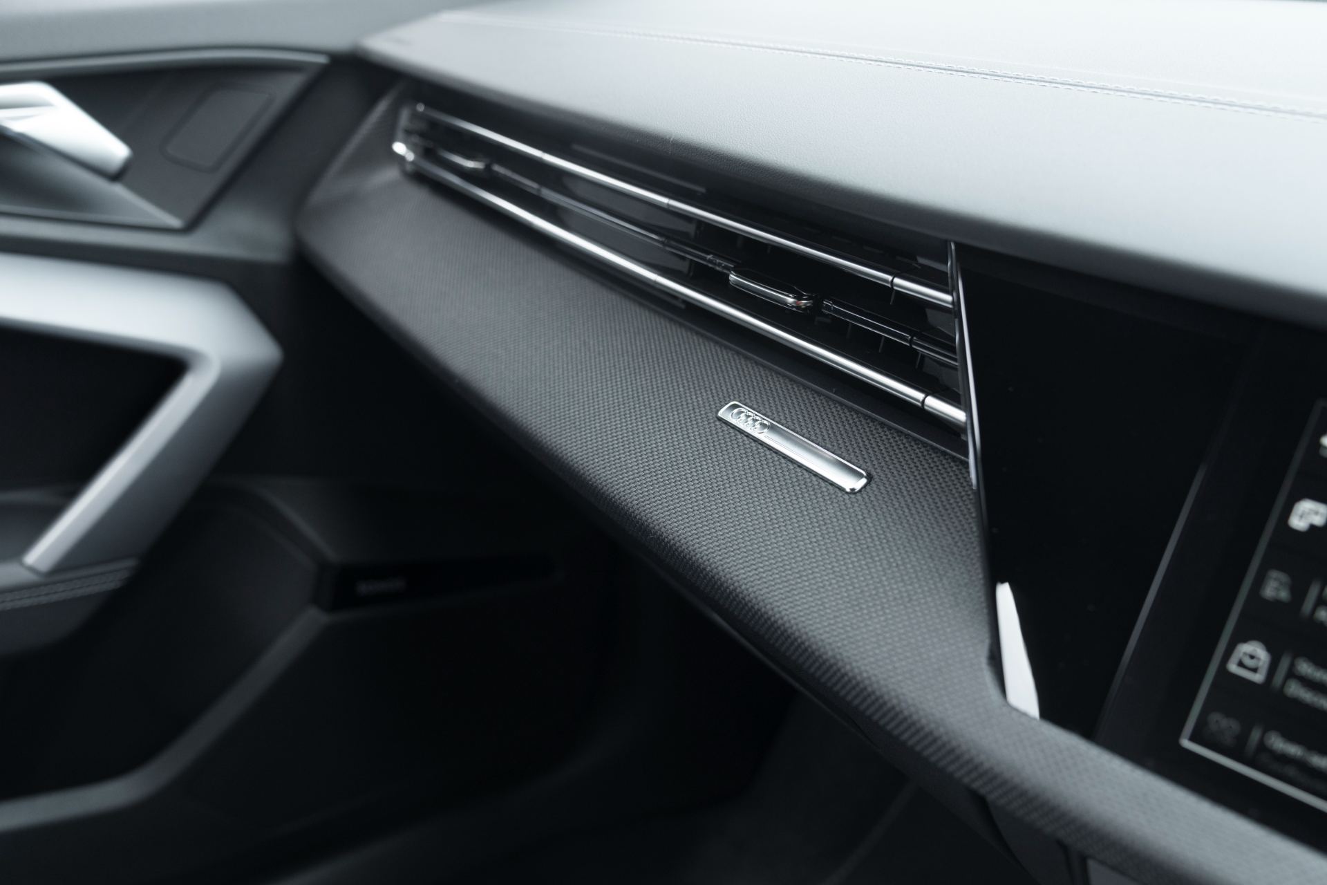 2025 audi a3 sportback interior dashboard trim