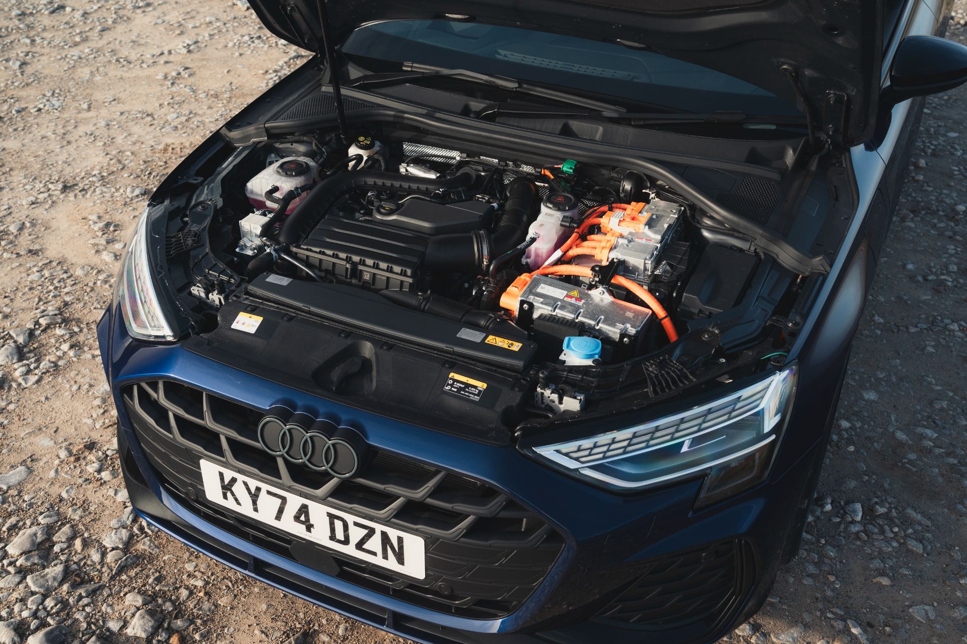 2025 audi a3 sportback tfsi e engine bay